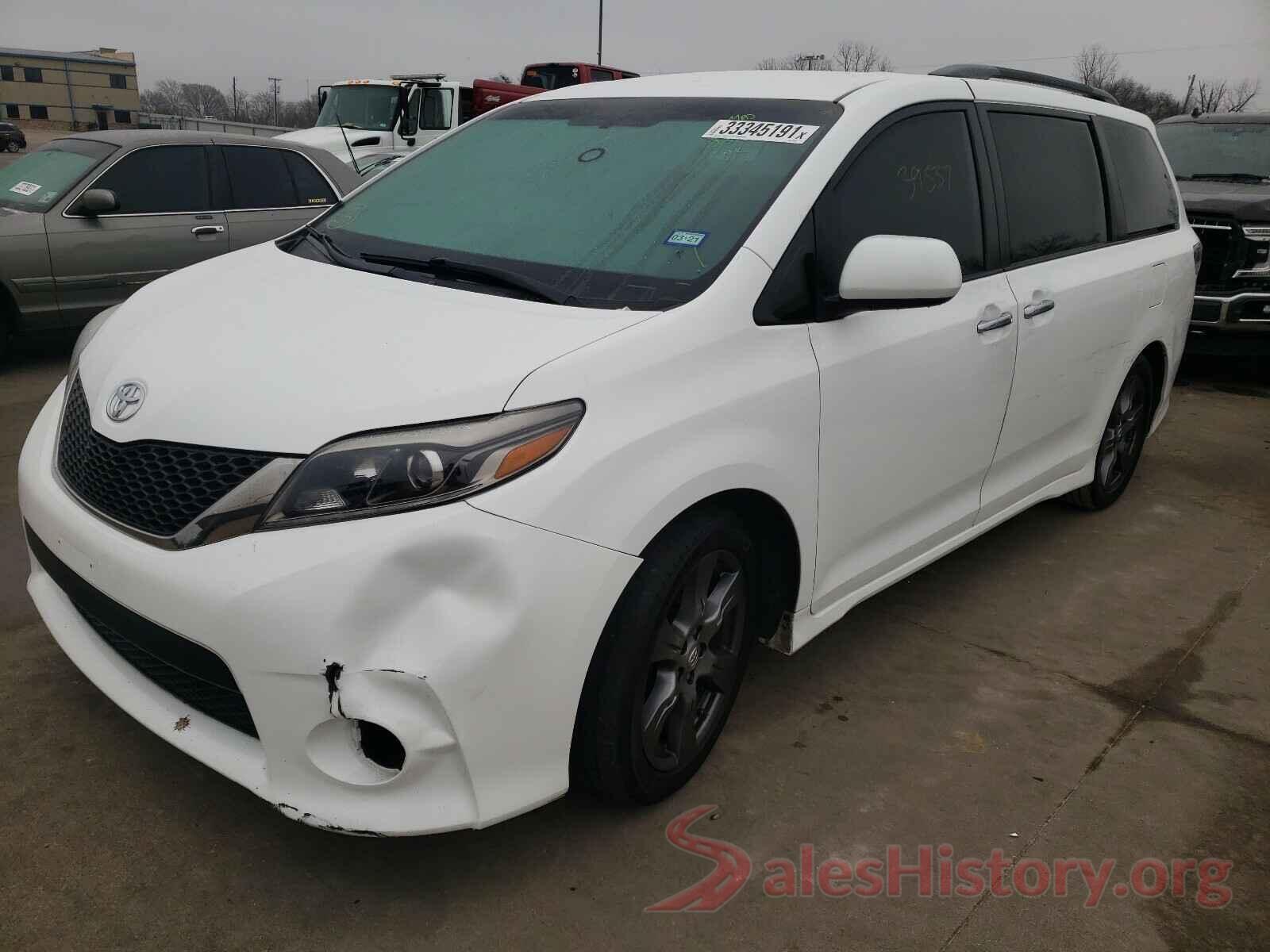 5TDXZ3DC0HS839603 2017 TOYOTA SIENNA