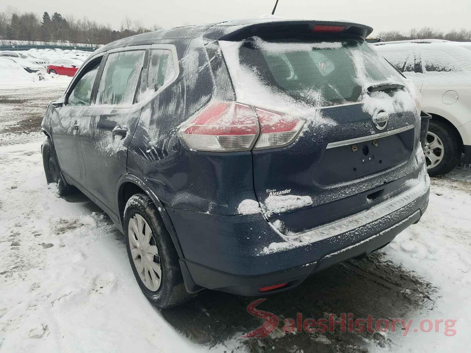 5N1AT2MV8GC743071 2016 NISSAN ROGUE