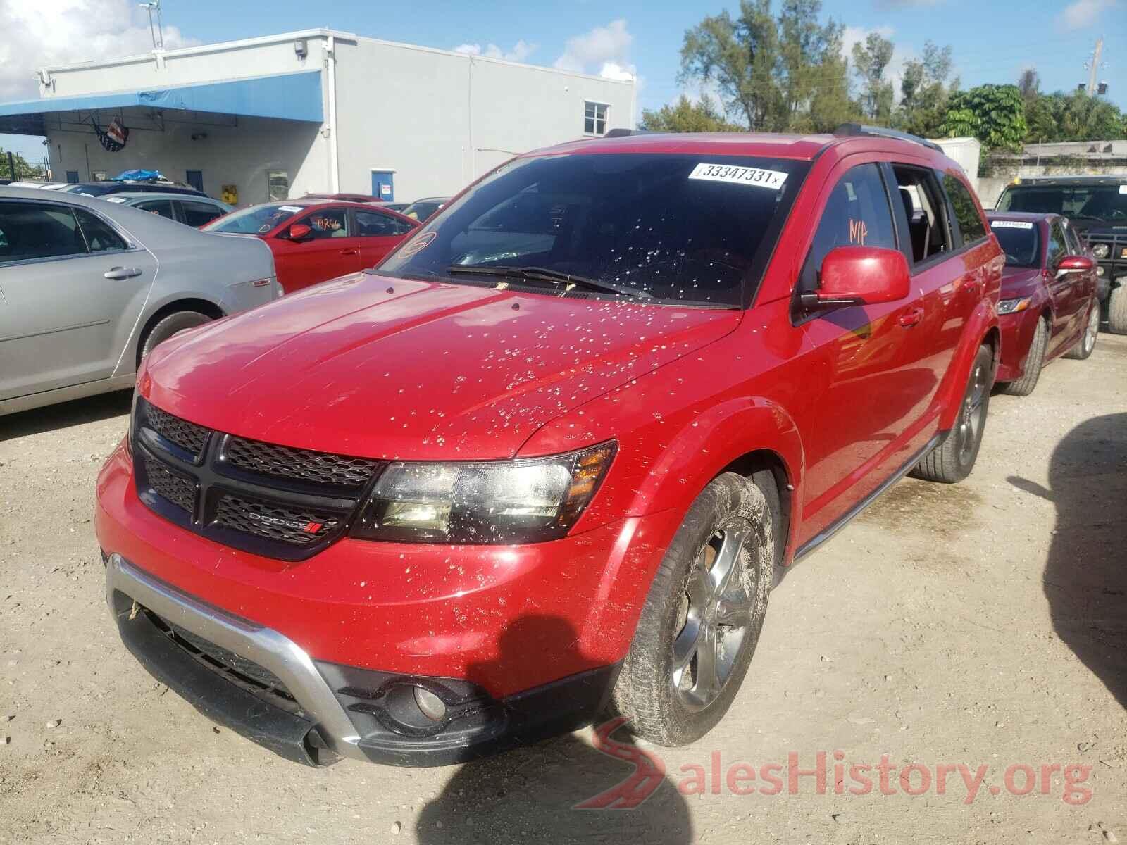 3C4PDCGG8HT594634 2017 DODGE JOURNEY