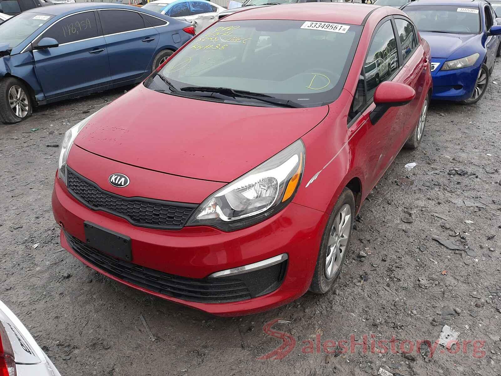 KNADM4A30H6011866 2017 KIA RIO