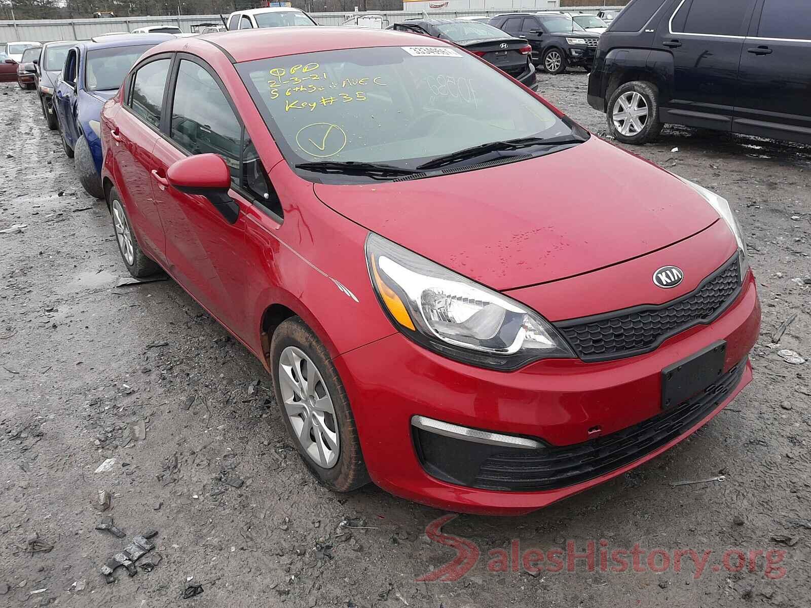 KNADM4A30H6011866 2017 KIA RIO