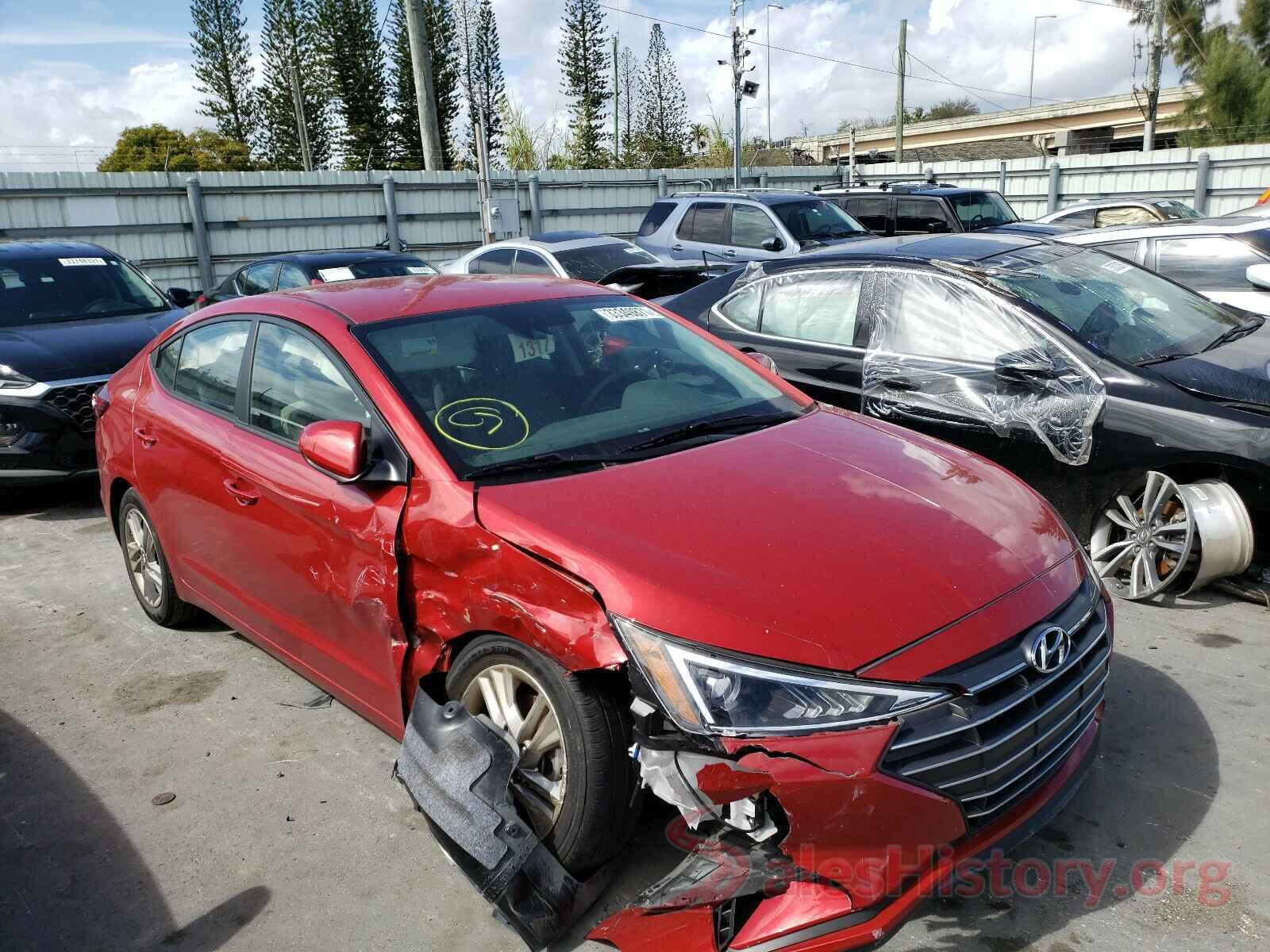 5NPD84LF5KH492015 2019 HYUNDAI ELANTRA