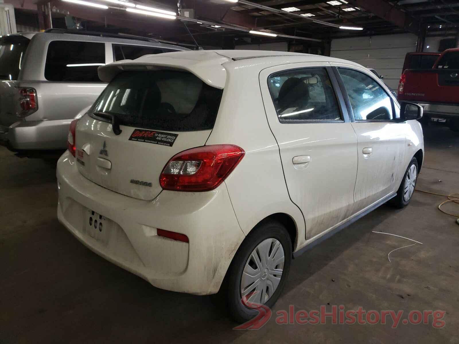 ML32A3HJ0KH001645 2019 MITSUBISHI MIRAGE