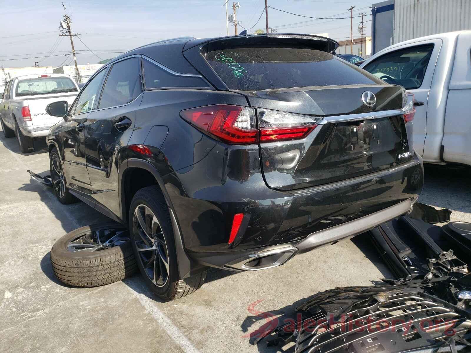 2T2BZMCA0KC195127 2019 LEXUS RX350