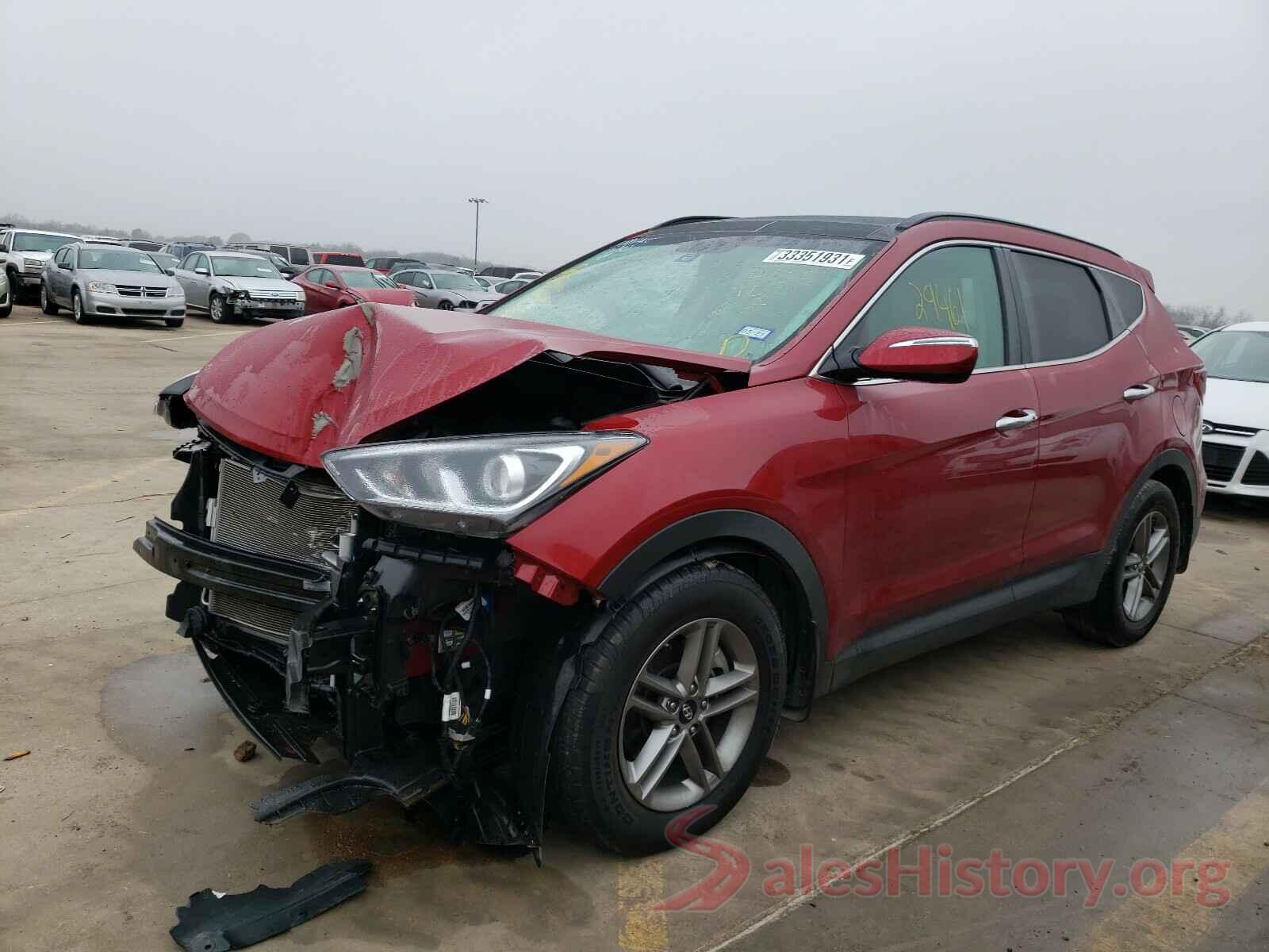 5XYZUDLB0JG534451 2018 HYUNDAI SANTA FE