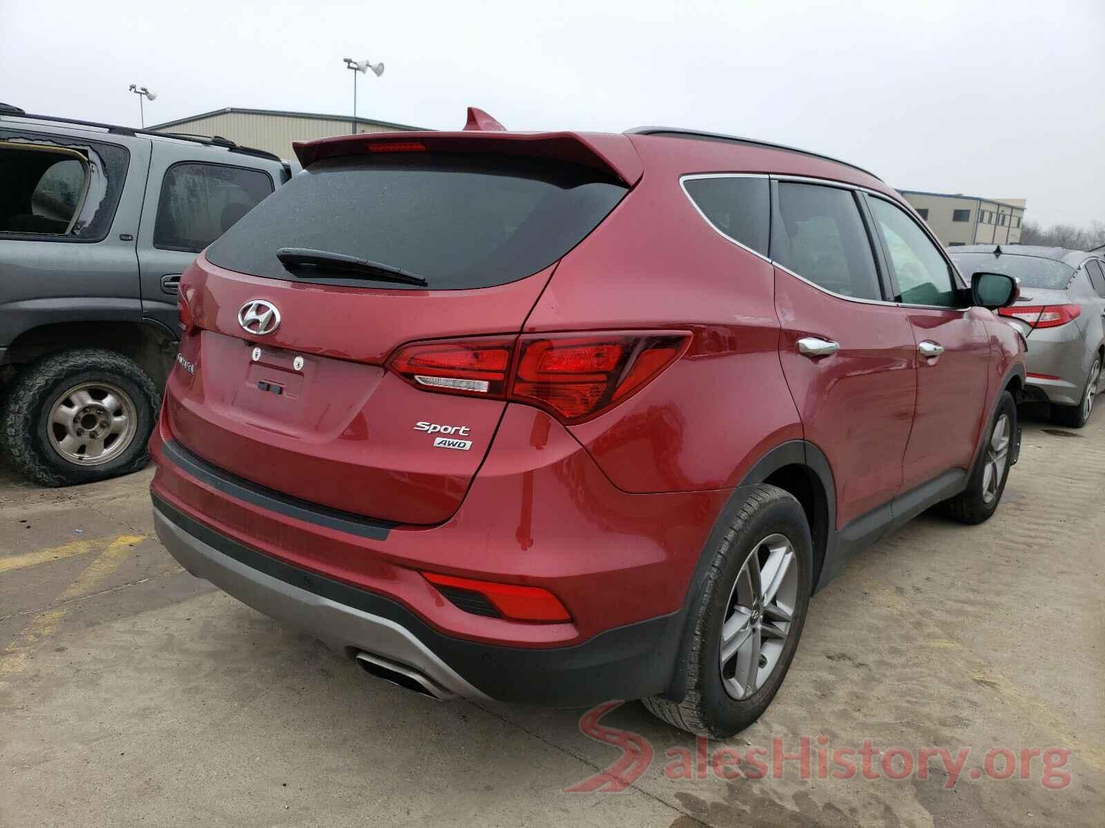 5XYZUDLB0JG534451 2018 HYUNDAI SANTA FE