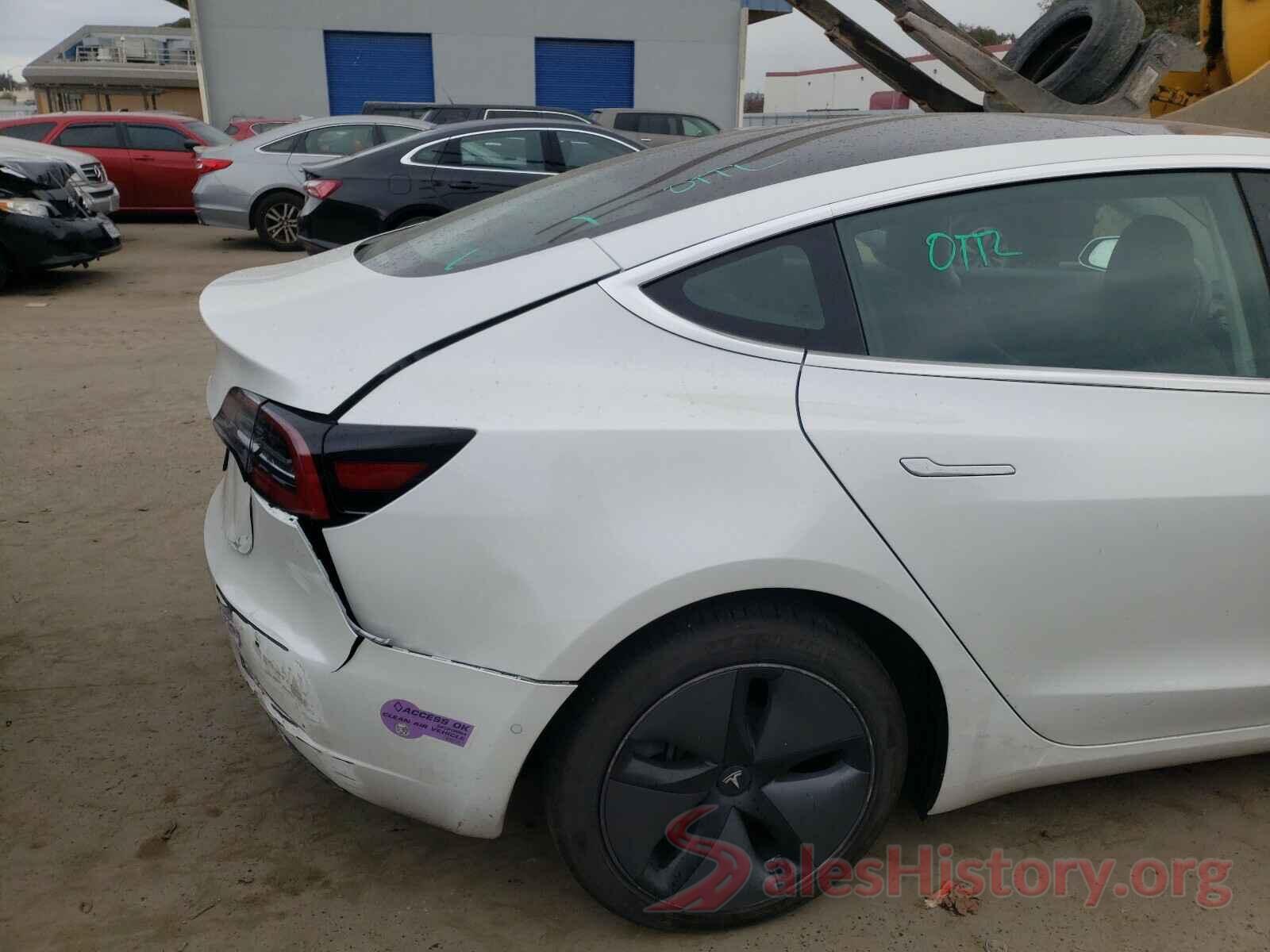 5YJ3E1EA0KF326388 2019 TESLA MODEL 3