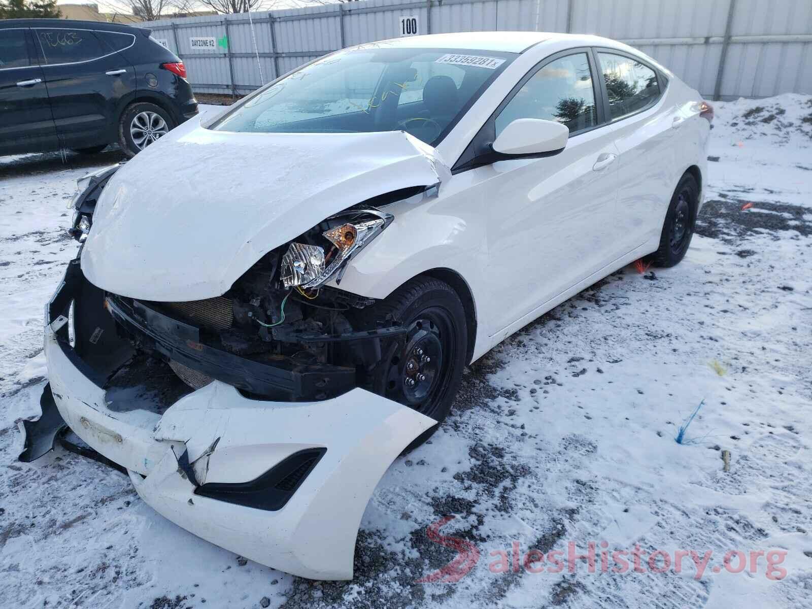 5NPDH4AE0GH793308 2016 HYUNDAI ELANTRA