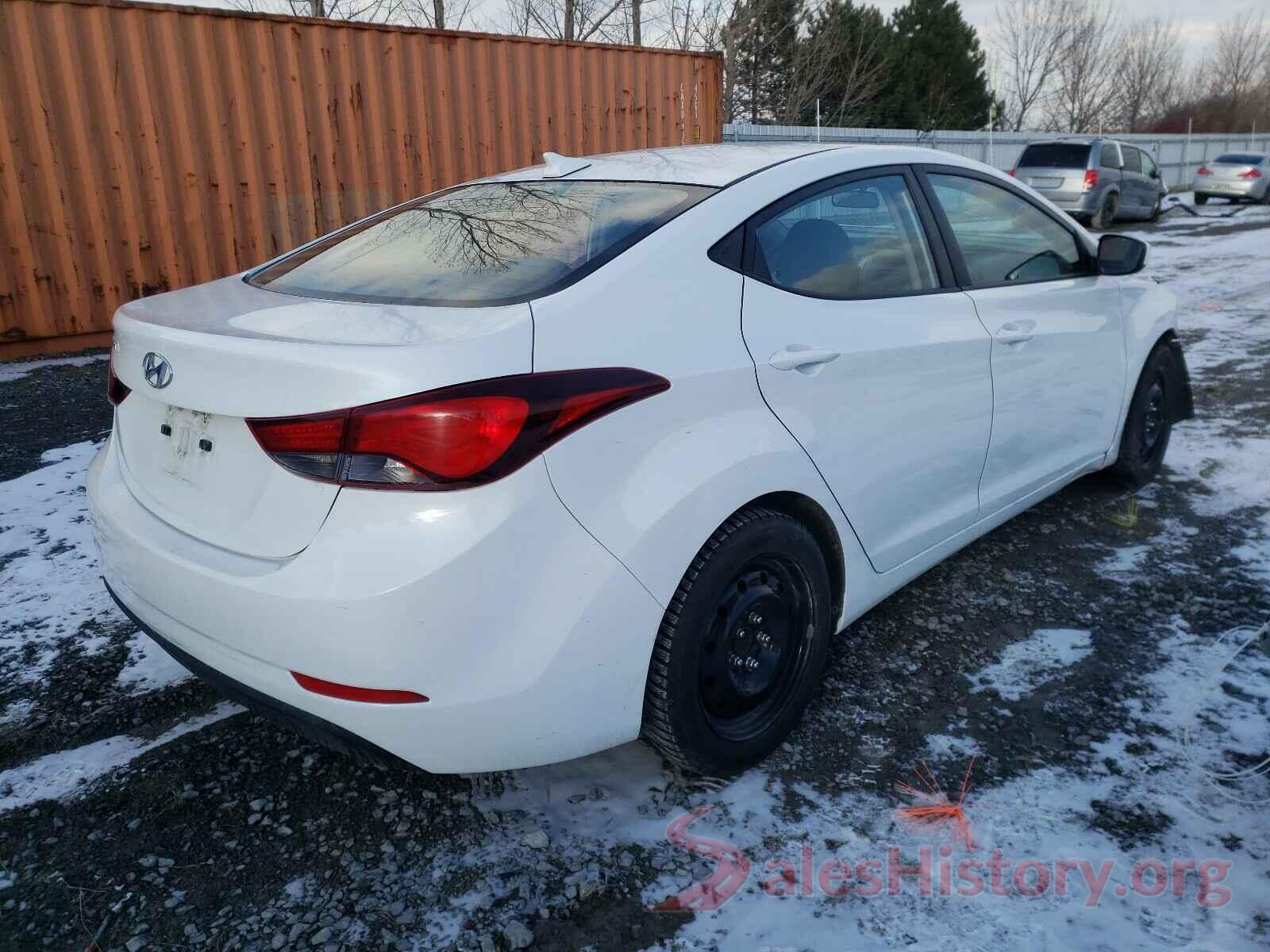 5NPDH4AE0GH793308 2016 HYUNDAI ELANTRA