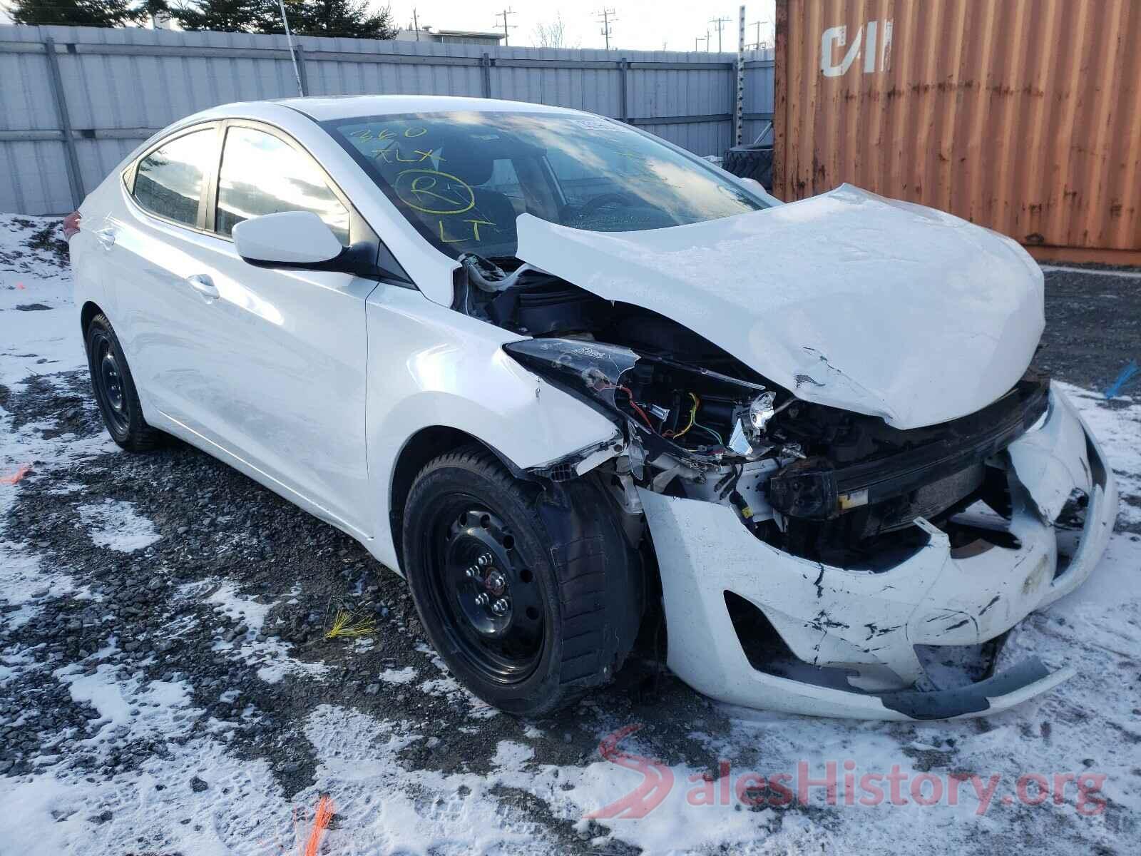 5NPDH4AE0GH793308 2016 HYUNDAI ELANTRA