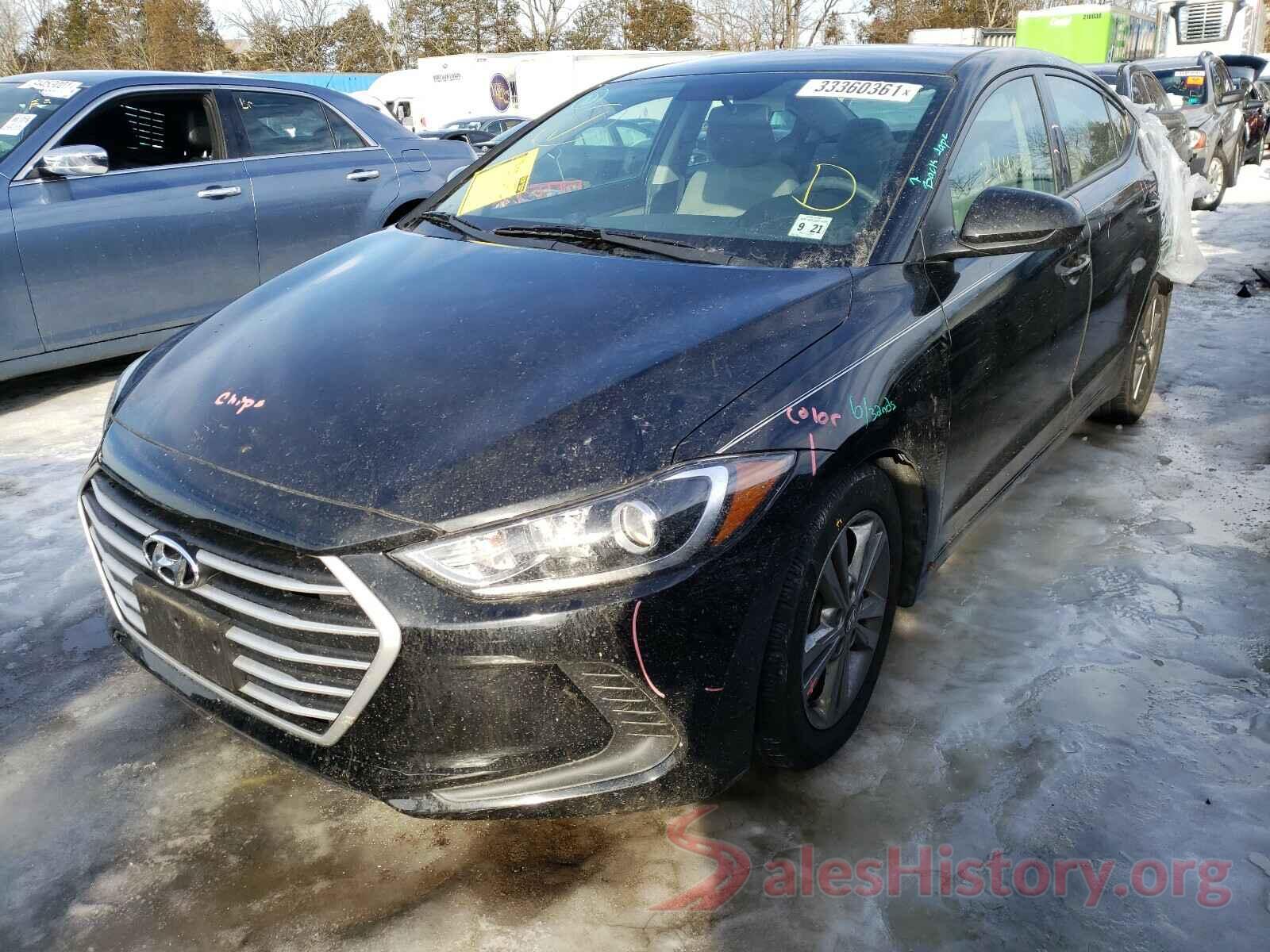 5NPD84LF6HH052071 2017 HYUNDAI ELANTRA