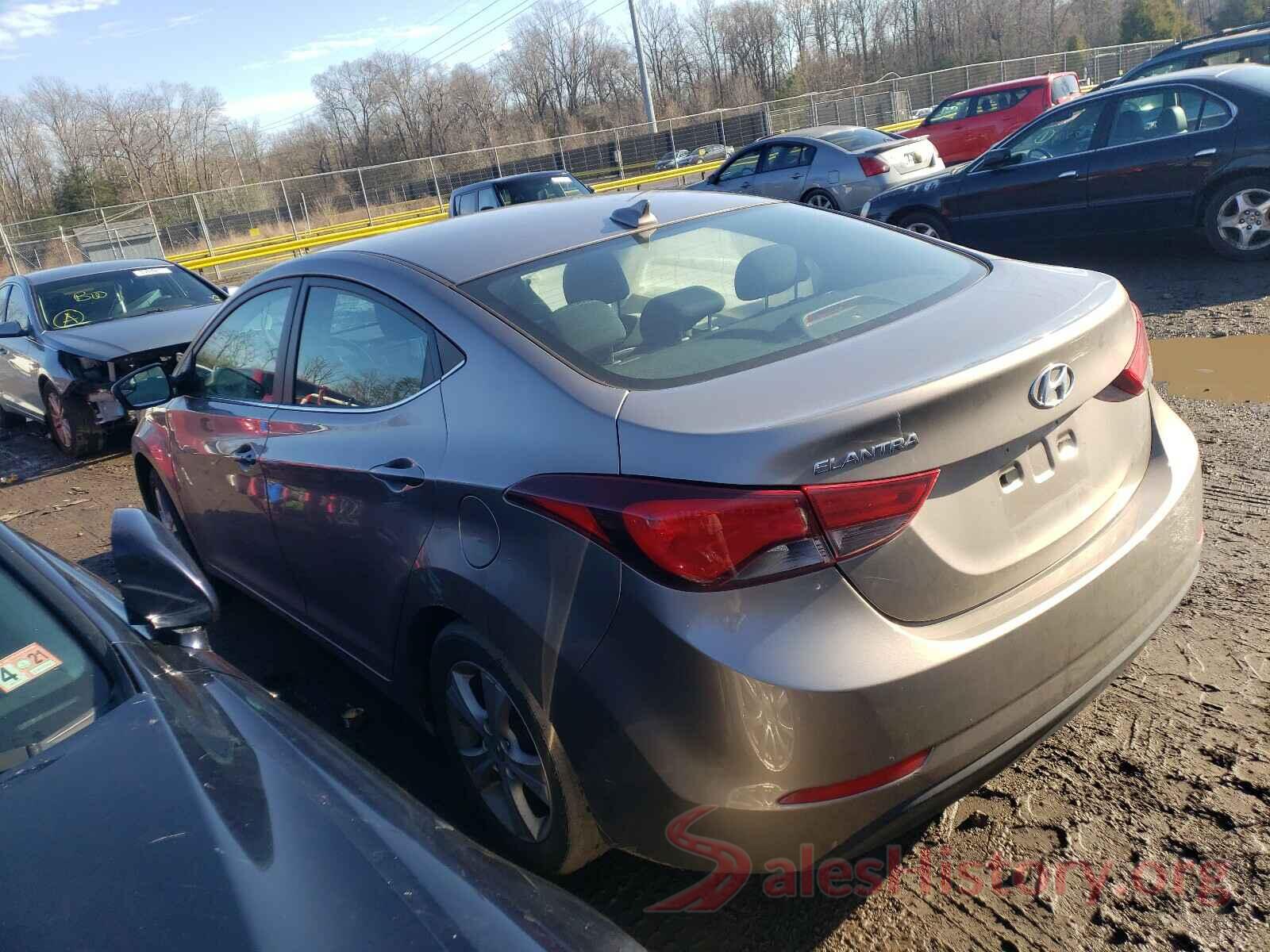 5NPDH4AE1GH764299 2016 HYUNDAI ELANTRA