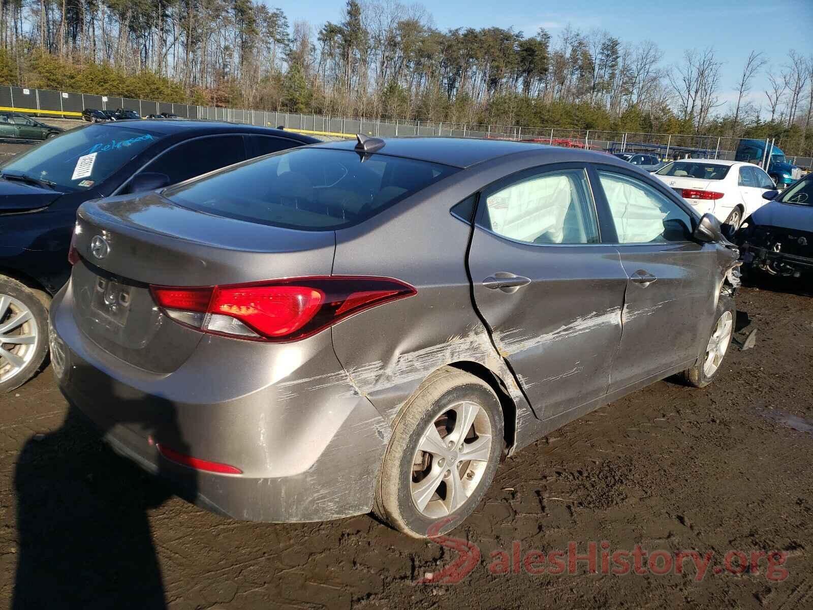 5NPDH4AE1GH764299 2016 HYUNDAI ELANTRA