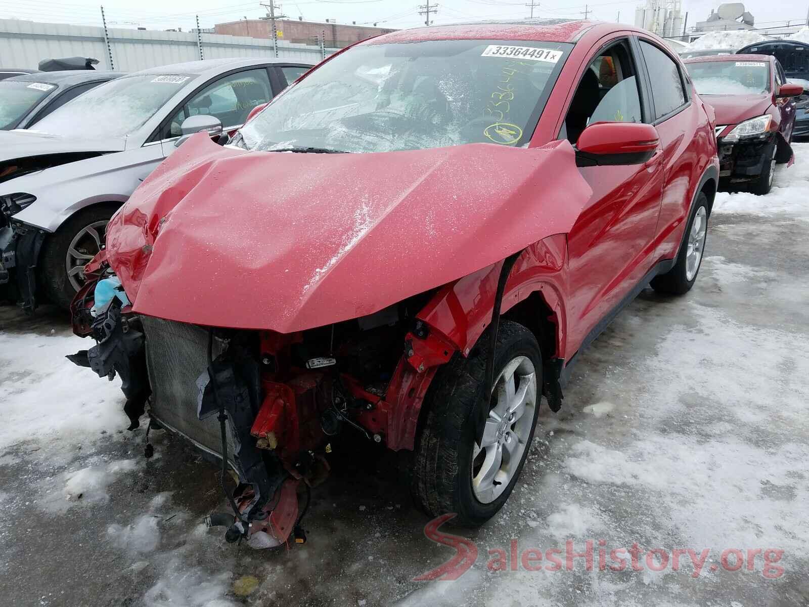 3CZRU6H56GM733444 2016 HONDA HR-V