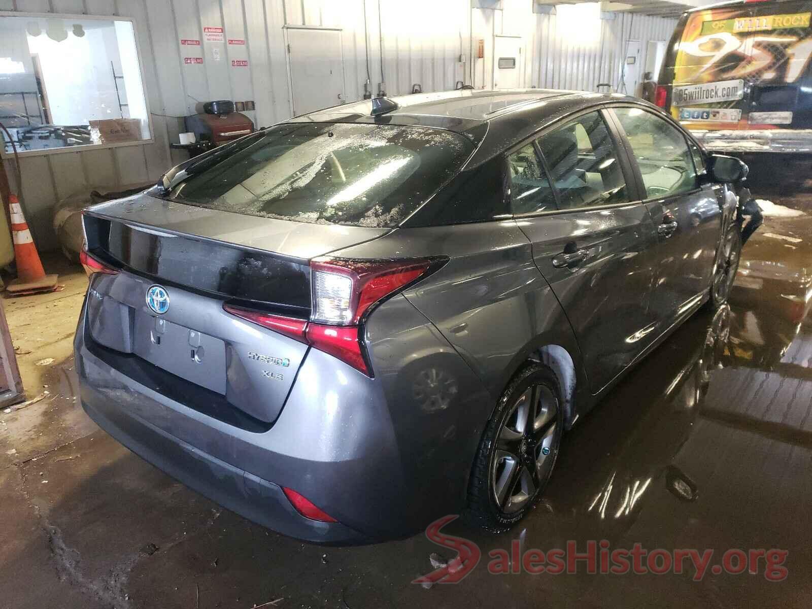 JTDKARFU3K3097720 2019 TOYOTA PRIUS