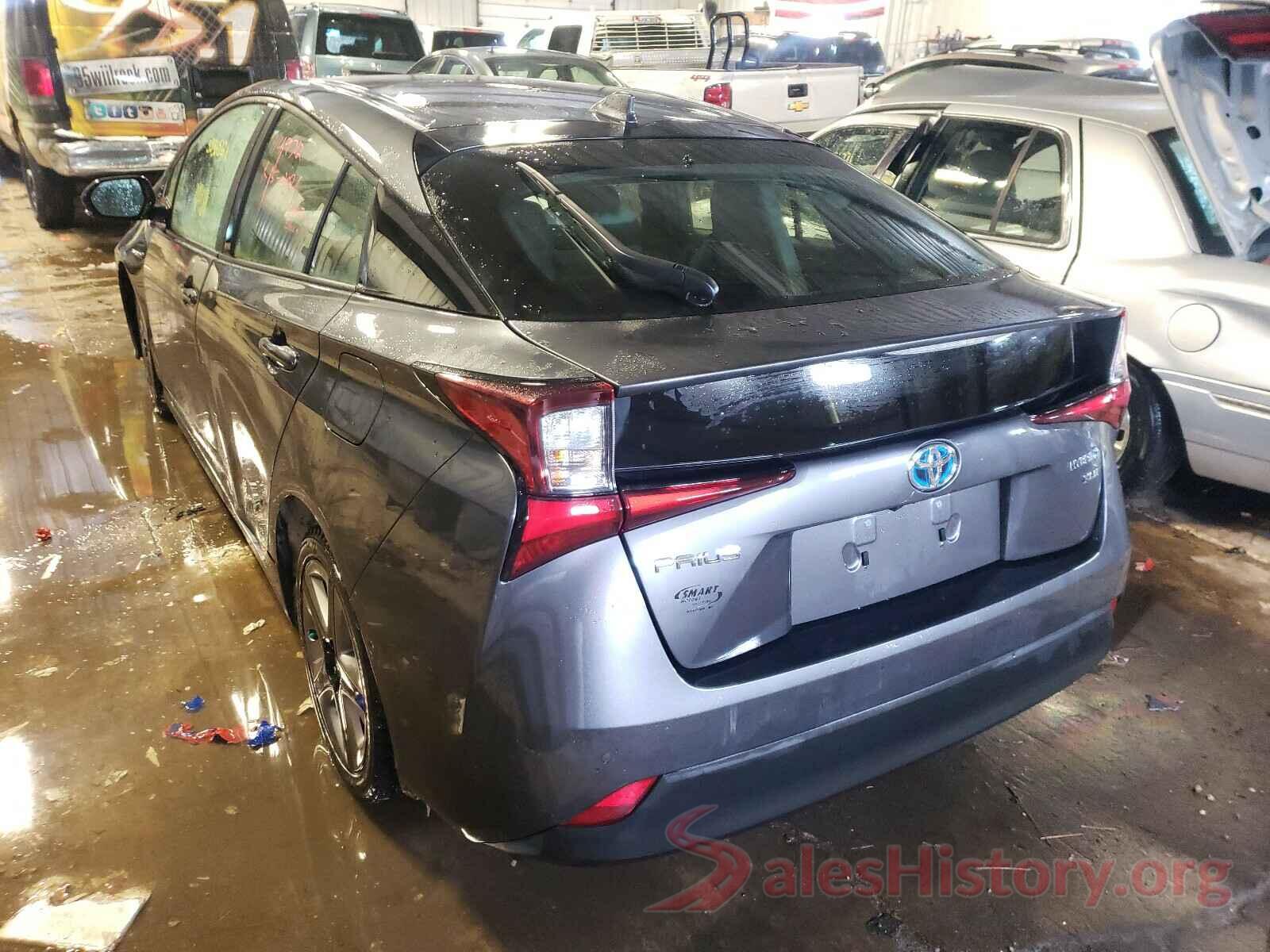 JTDKARFU3K3097720 2019 TOYOTA PRIUS