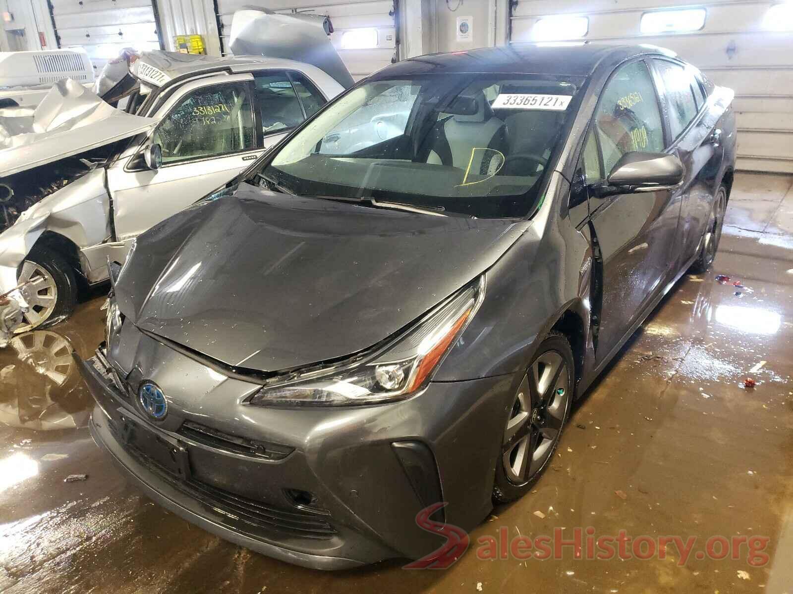 JTDKARFU3K3097720 2019 TOYOTA PRIUS