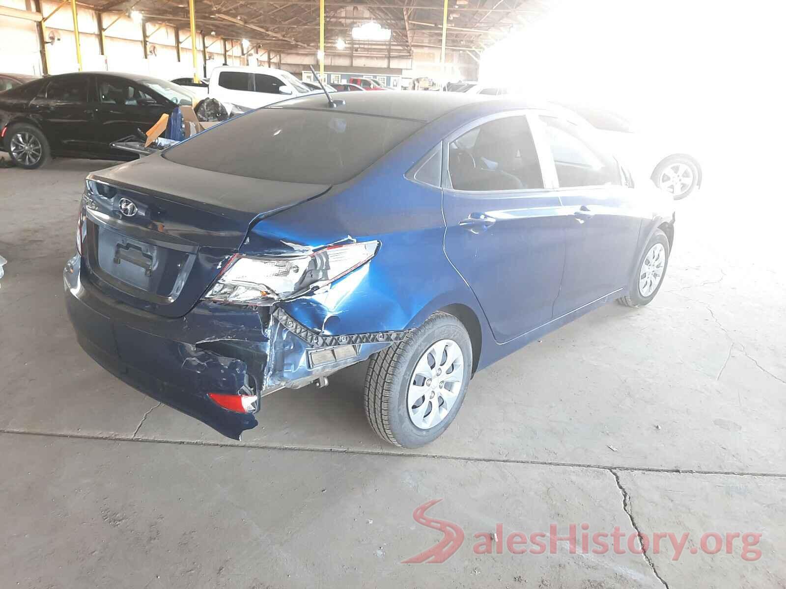 KMHCT4AE6GU011413 2016 HYUNDAI ACCENT