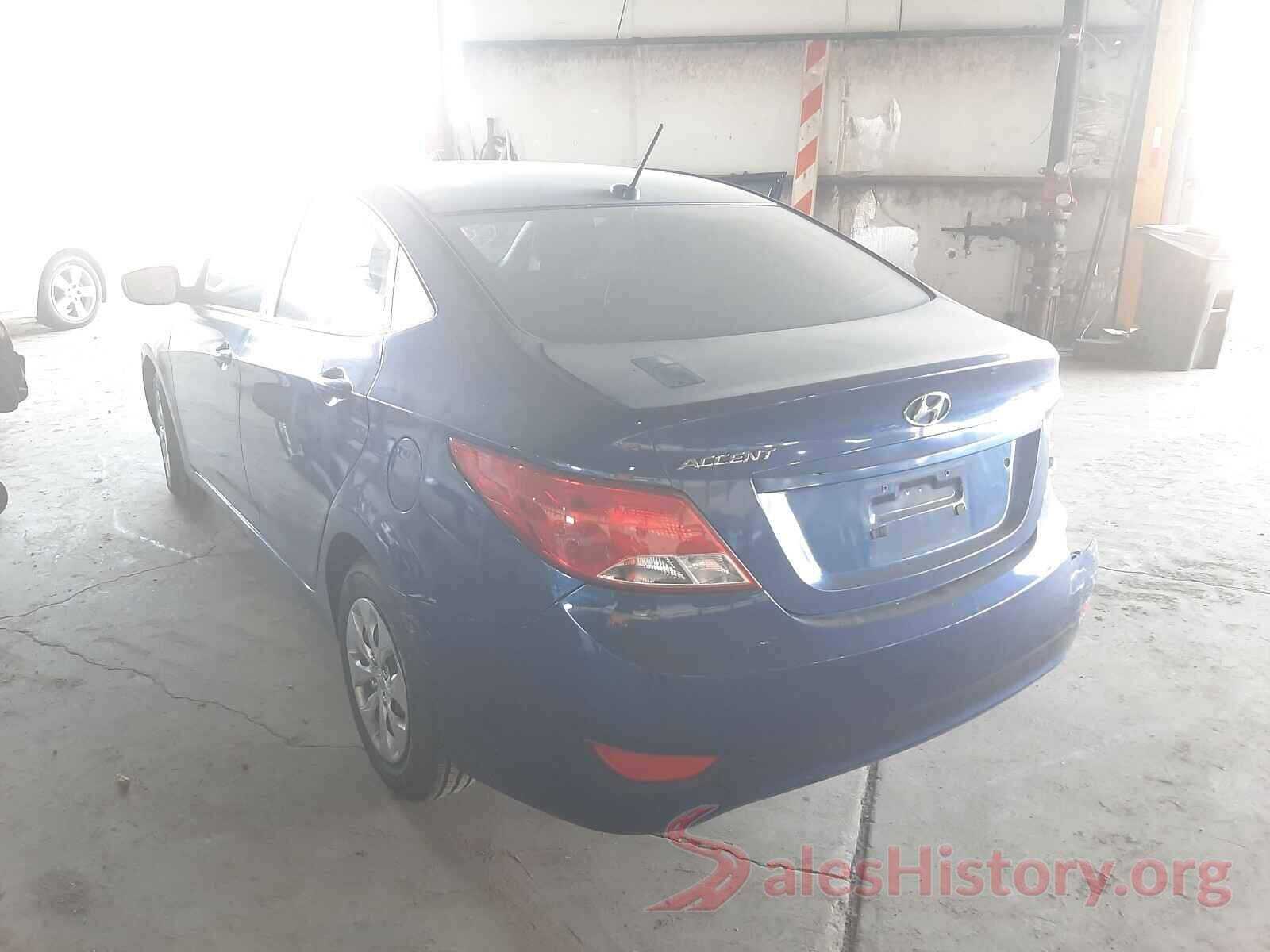 KMHCT4AE6GU011413 2016 HYUNDAI ACCENT