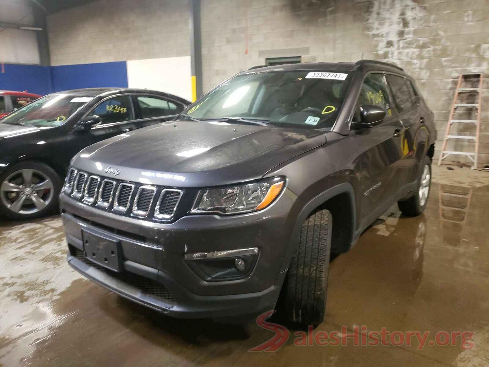 3C4NJDBB4KT592792 2019 JEEP COMPASS