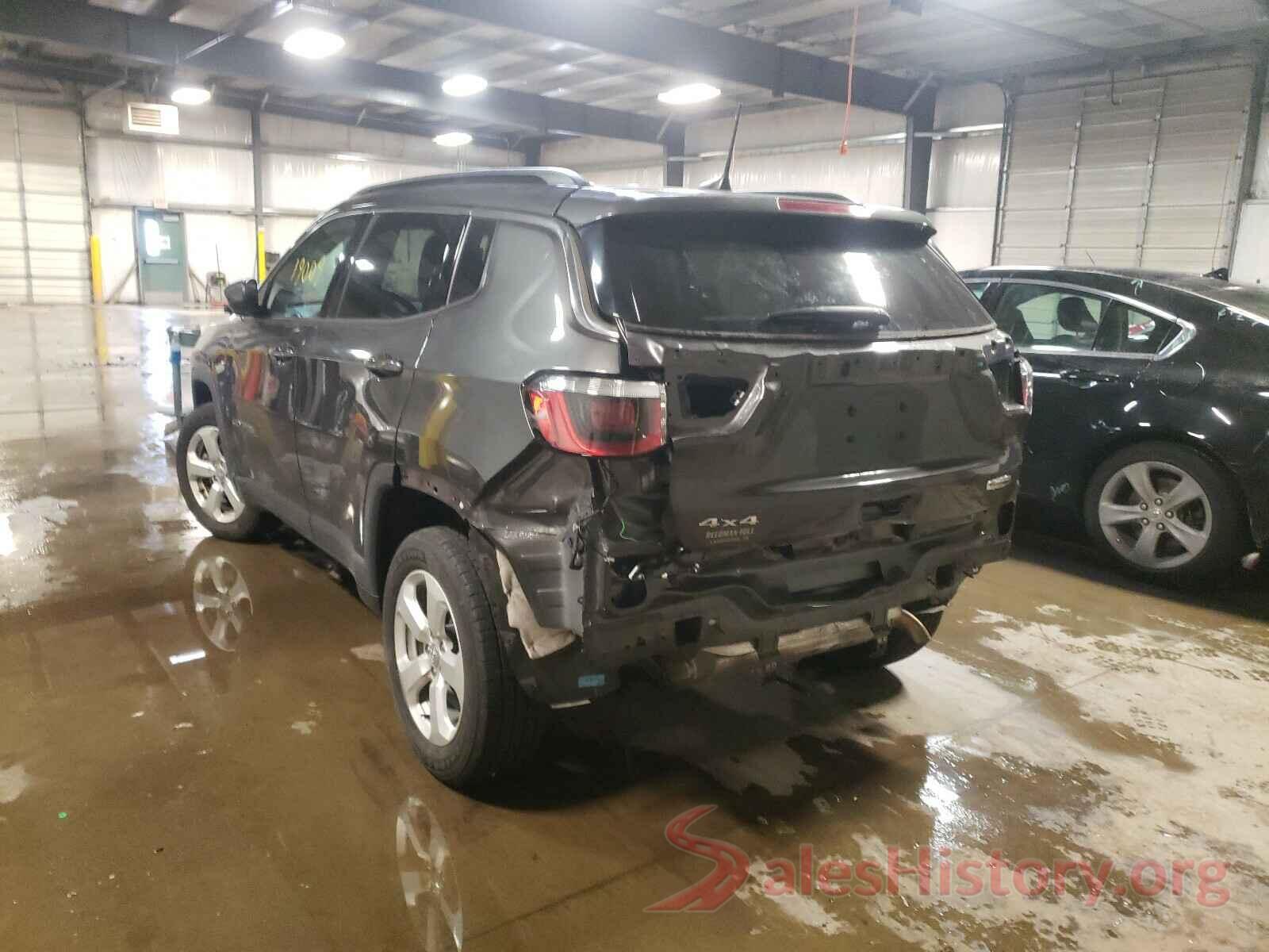 3C4NJDBB4KT592792 2019 JEEP COMPASS