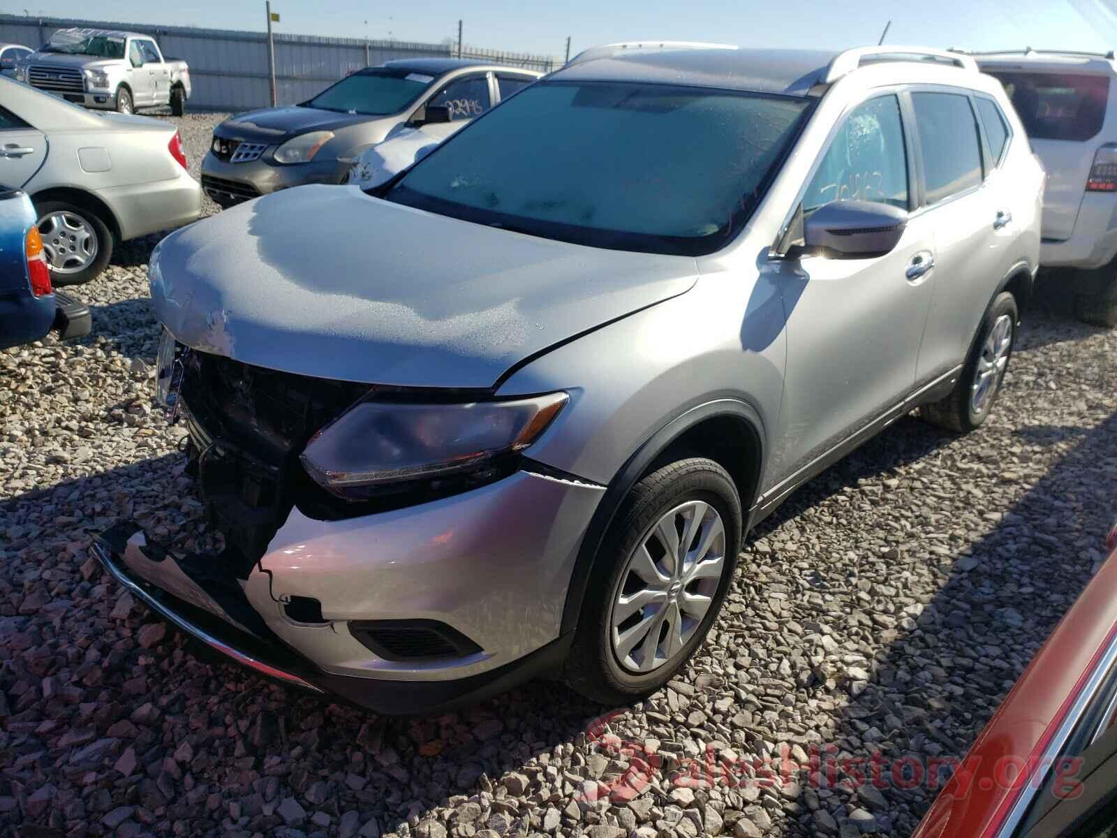 KNMAT2MV7GP645775 2016 NISSAN ROGUE