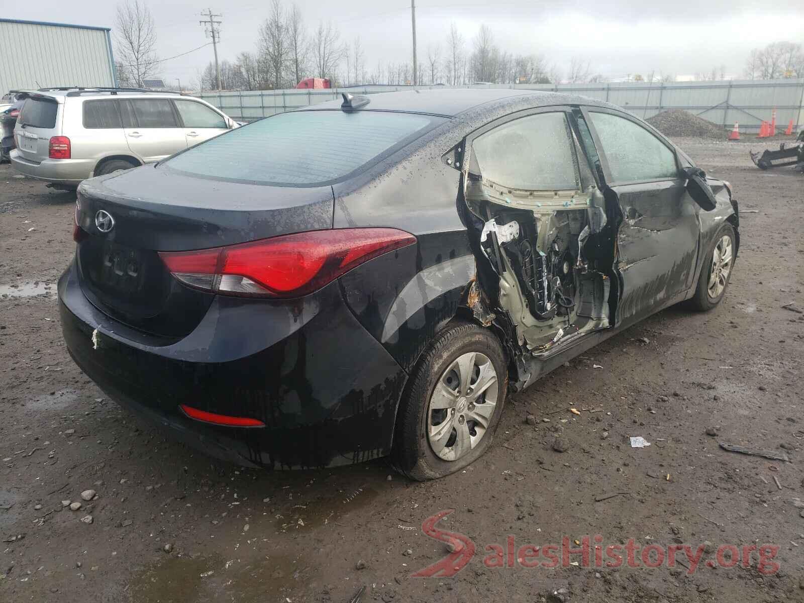 5NPDH4AE3GH755376 2016 HYUNDAI ELANTRA