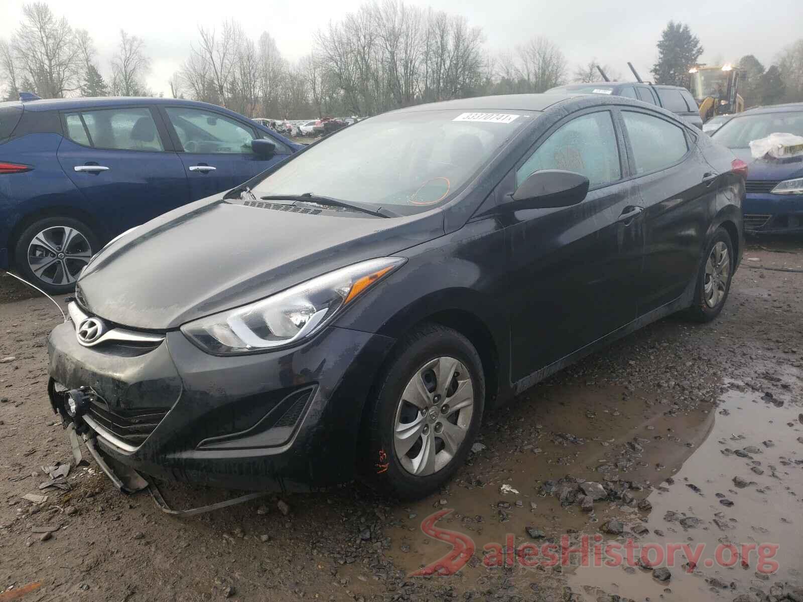 5NPDH4AE3GH755376 2016 HYUNDAI ELANTRA