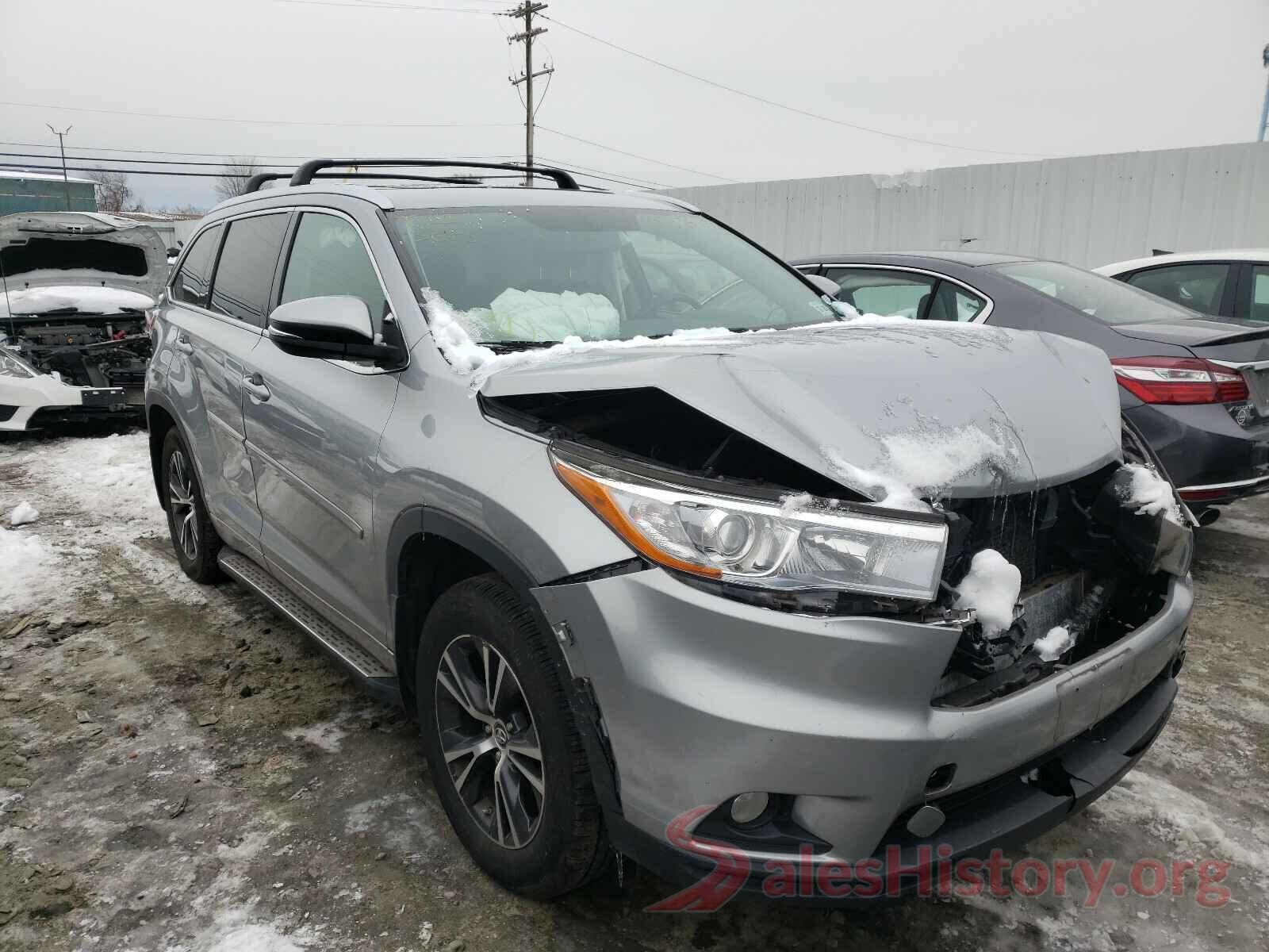 5TDJKRFH3GS287440 2016 TOYOTA HIGHLANDER