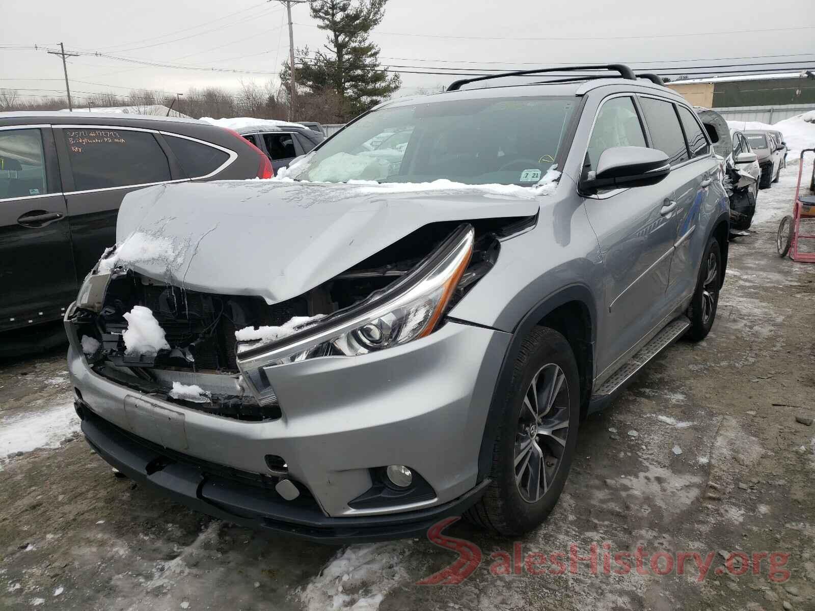 5TDJKRFH3GS287440 2016 TOYOTA HIGHLANDER