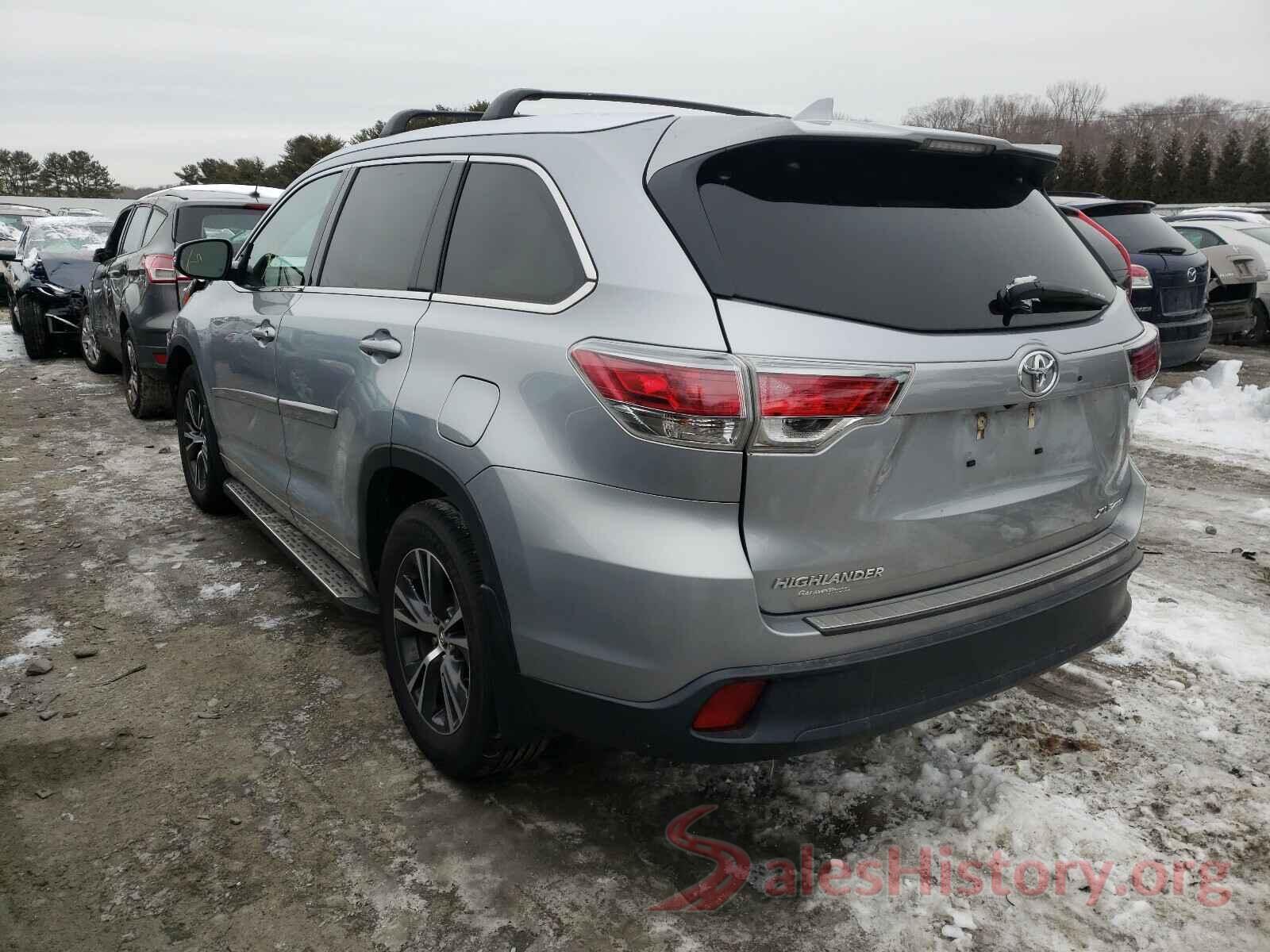 5TDJKRFH3GS287440 2016 TOYOTA HIGHLANDER