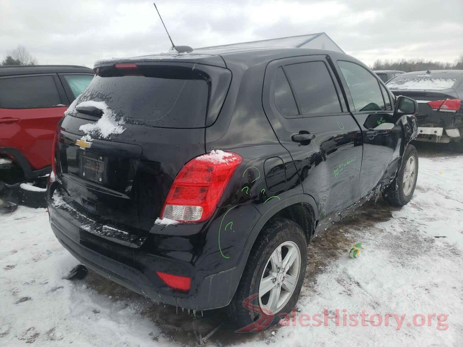 3GNCJKSB7KL302984 2019 CHEVROLET TRAX