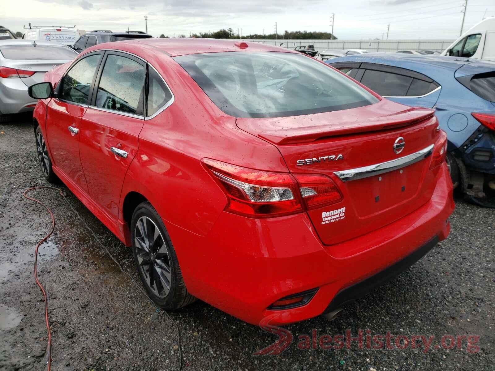 3N1AB7AP3KY299157 2019 NISSAN SENTRA