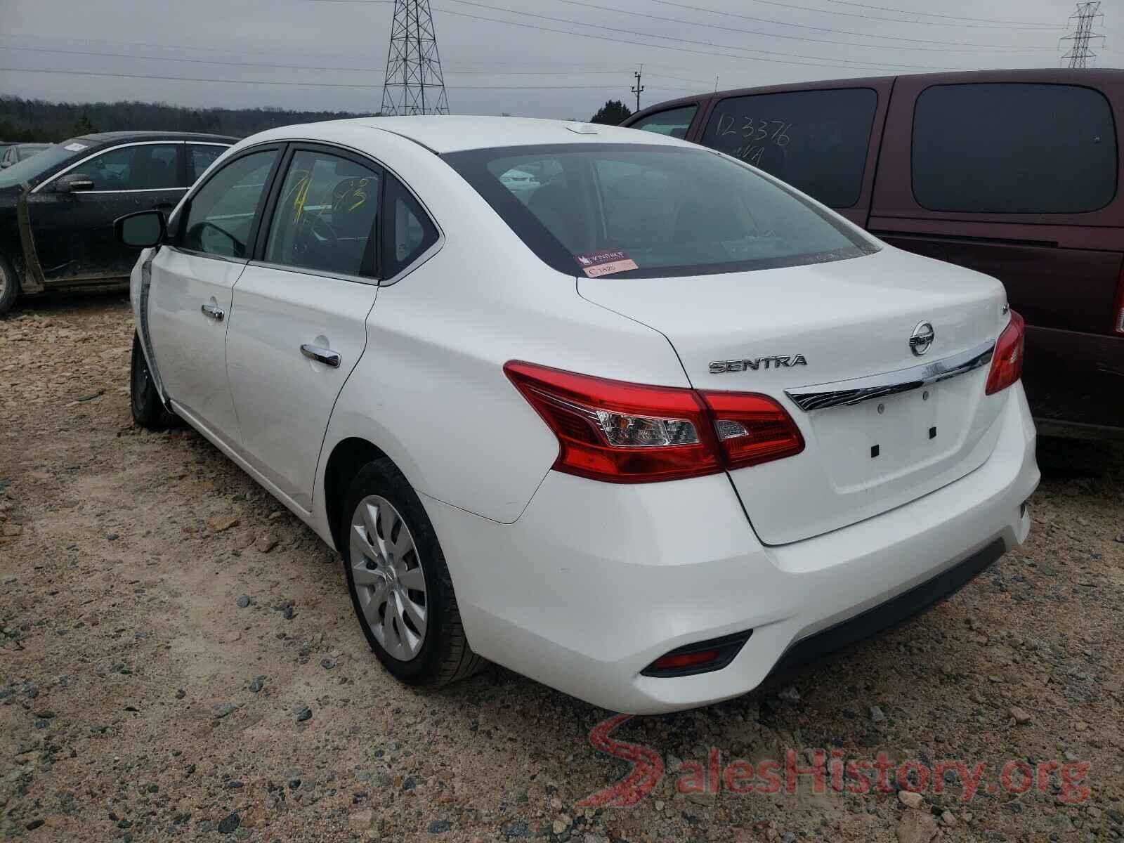 3N1AB7APXHL644738 2017 NISSAN SENTRA