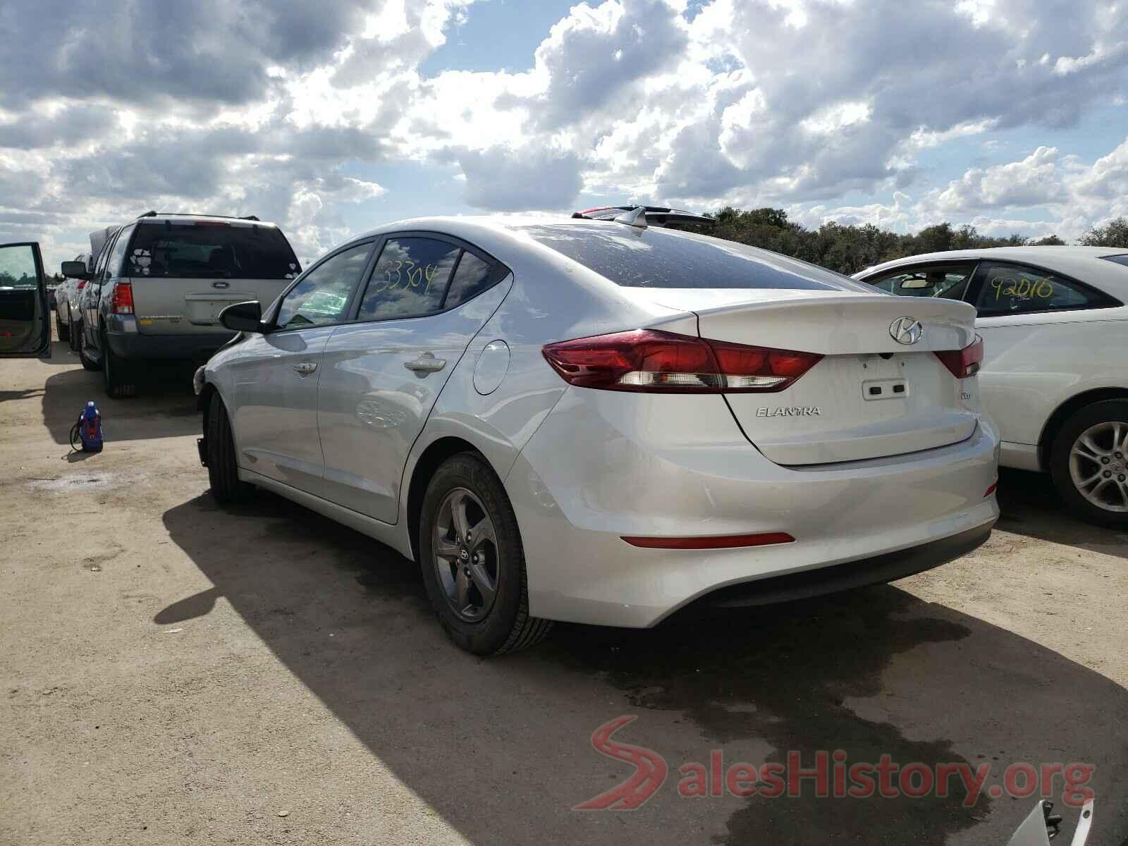 5NPD94LAXHH062233 2017 HYUNDAI ELANTRA