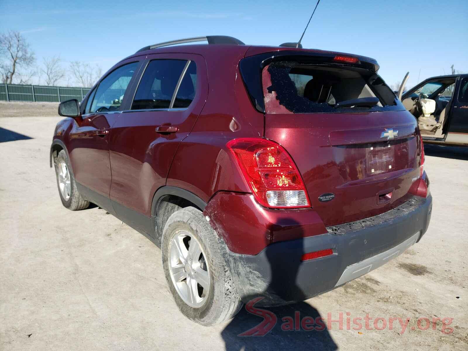 3GNCJLSB4GL279368 2016 CHEVROLET TRAX