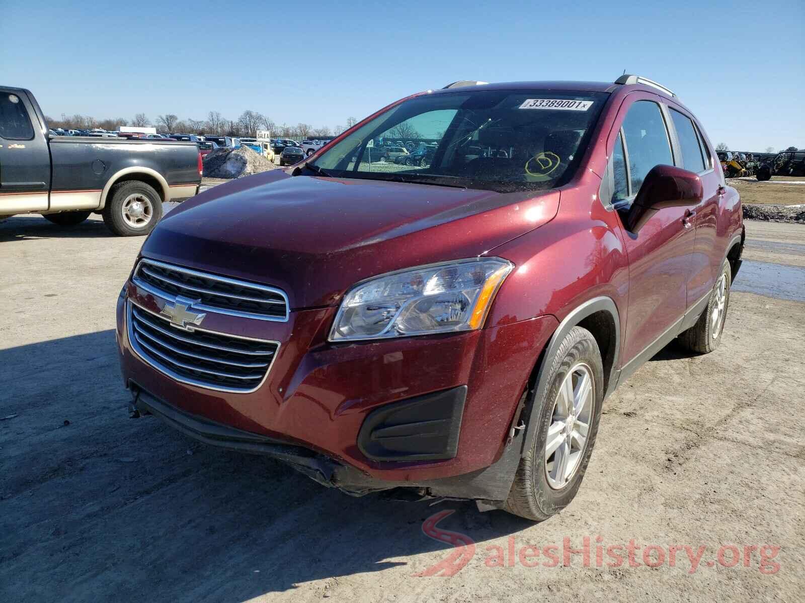 3GNCJLSB4GL279368 2016 CHEVROLET TRAX