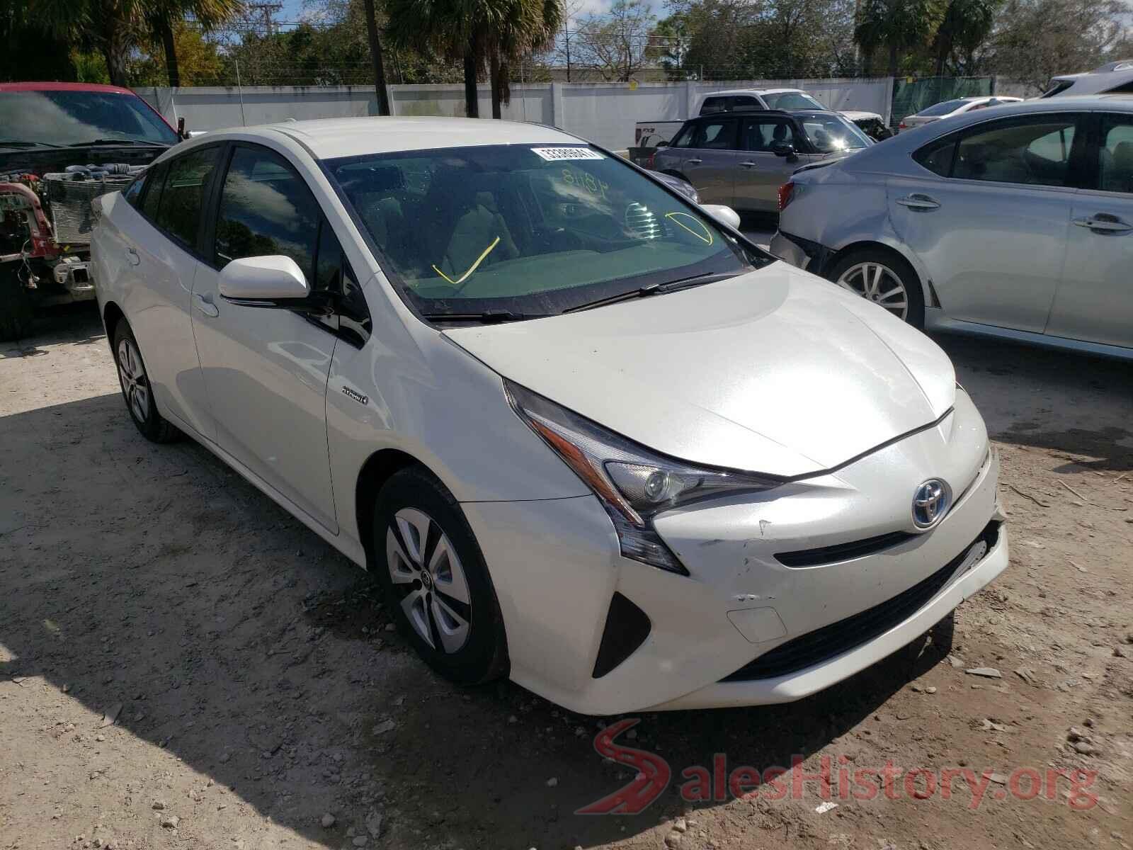 JTDKARFU2G3504319 2016 TOYOTA PRIUS