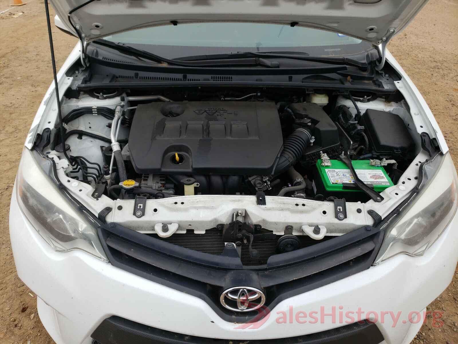 5YFBURHE3GP372224 2016 TOYOTA COROLLA