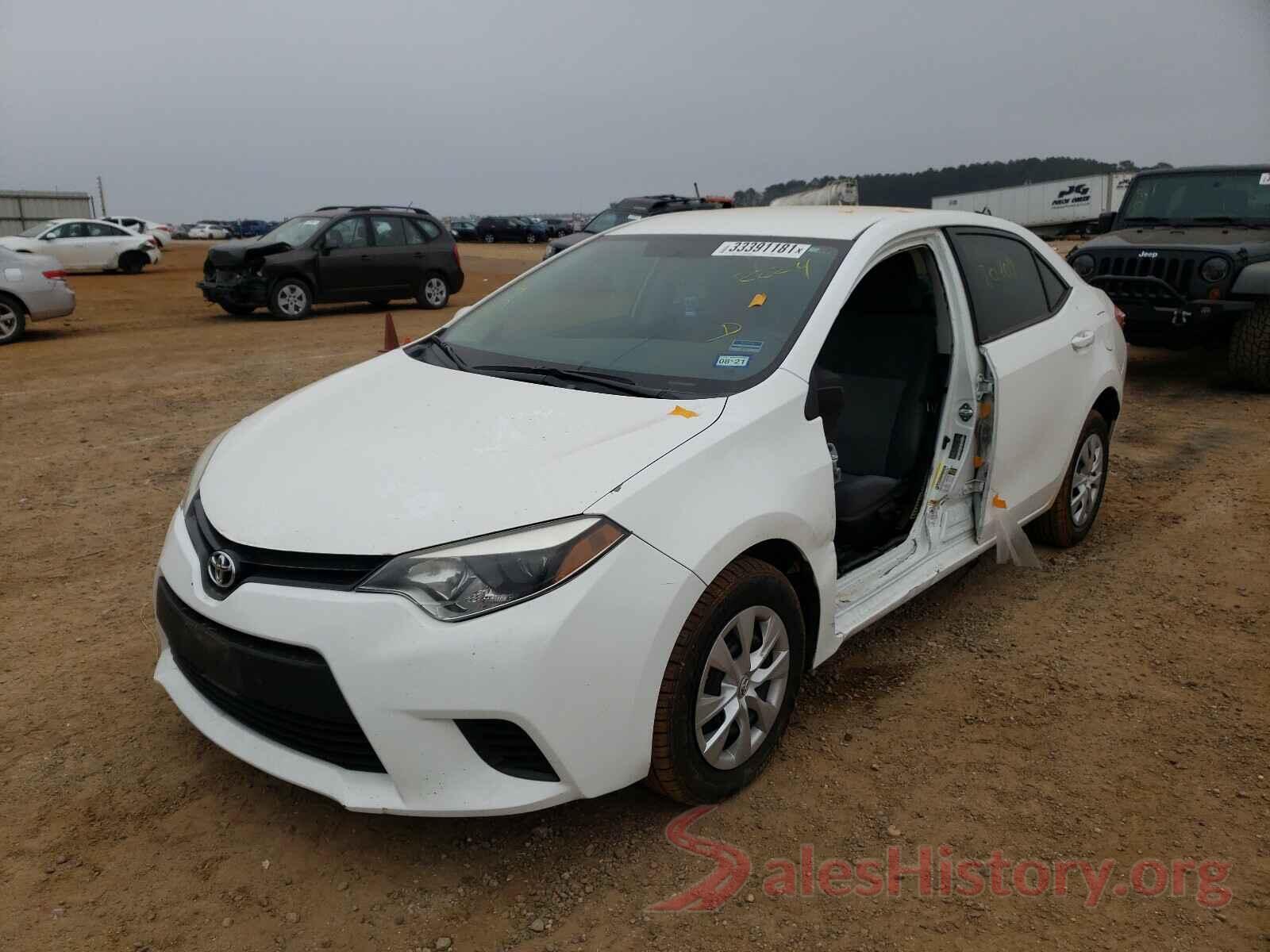 5YFBURHE3GP372224 2016 TOYOTA COROLLA