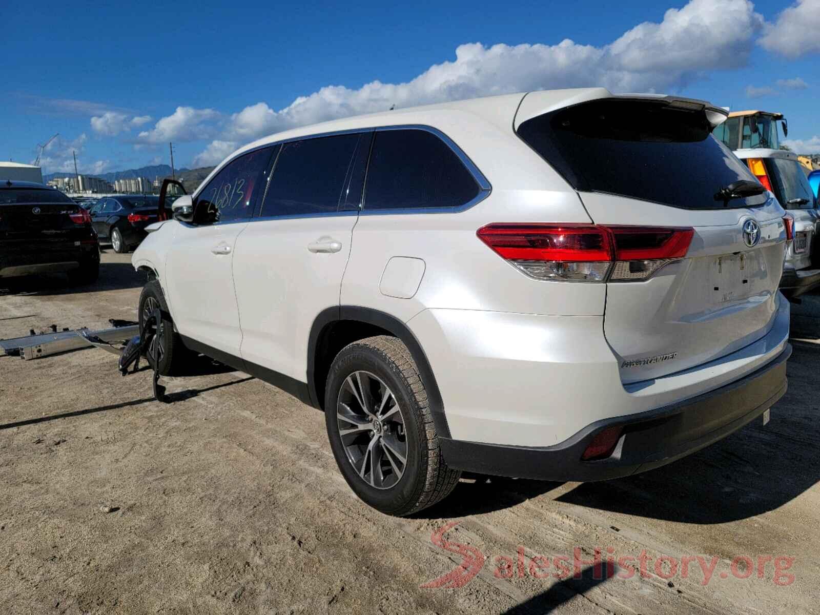 5TDZZRFH7KS322794 2019 TOYOTA HIGHLANDER