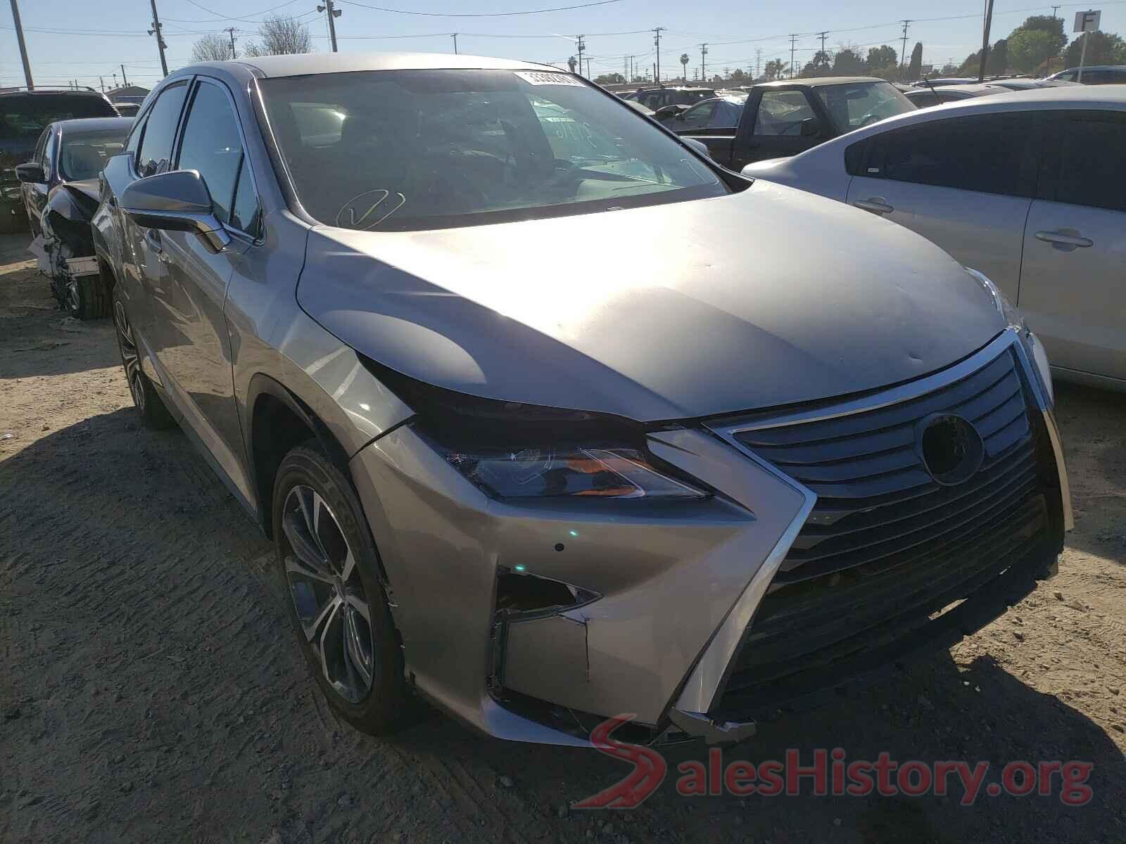 2T2ZZMCA6HC090504 2017 LEXUS RX350