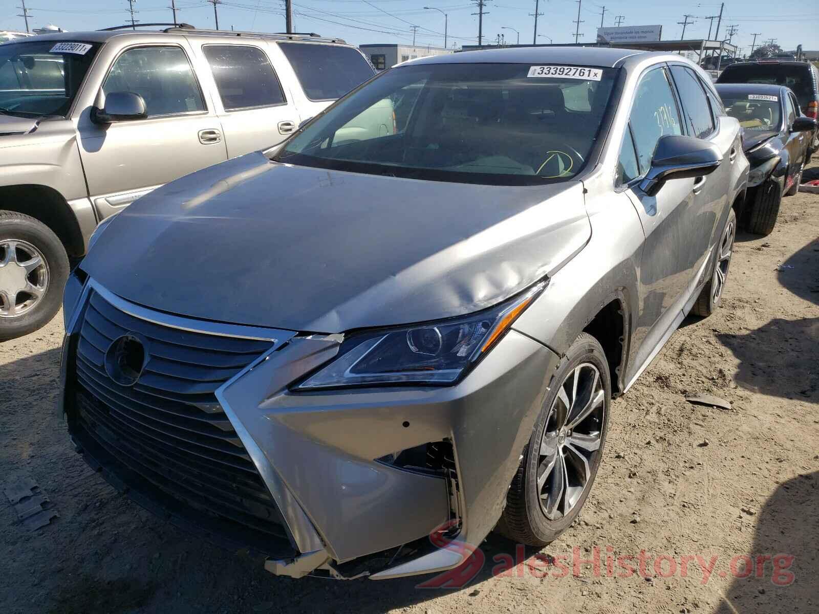 2T2ZZMCA6HC090504 2017 LEXUS RX350