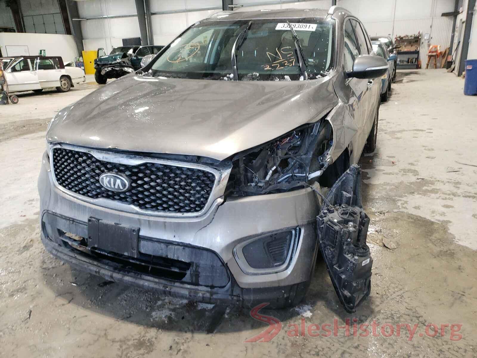 5XYPGDA50GG003237 2016 KIA SORENTO