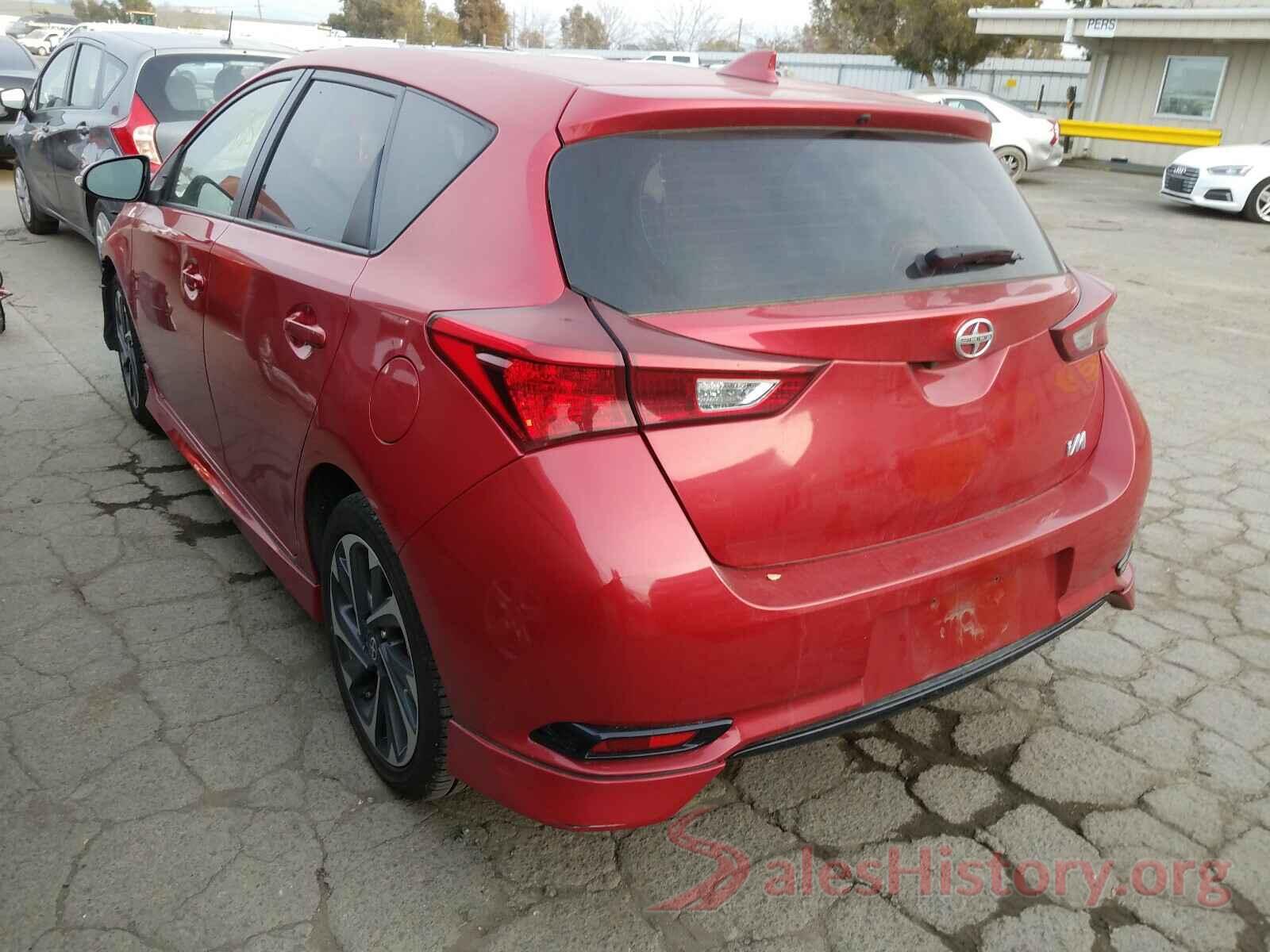 JTNKARJE2GJ512430 2016 TOYOTA SCION