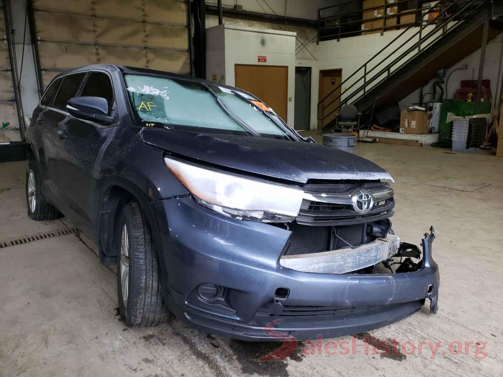 5TDBKRFH2GS347664 2016 TOYOTA HIGHLANDER