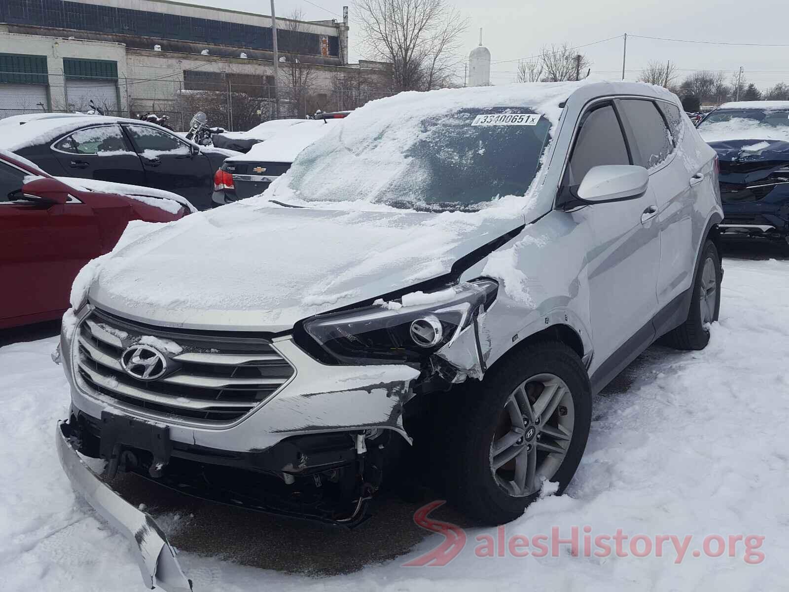 5XYZTDLB5JG572437 2018 HYUNDAI SANTA FE