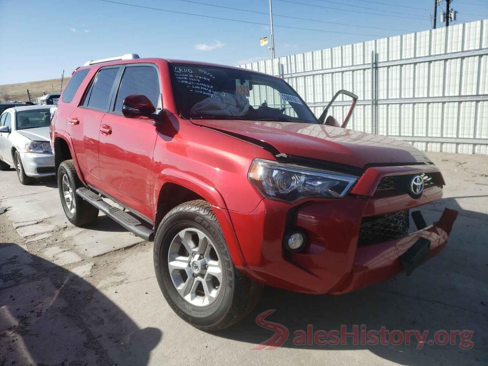 JTEBU5JR4G5365507 2016 TOYOTA 4RUNNER