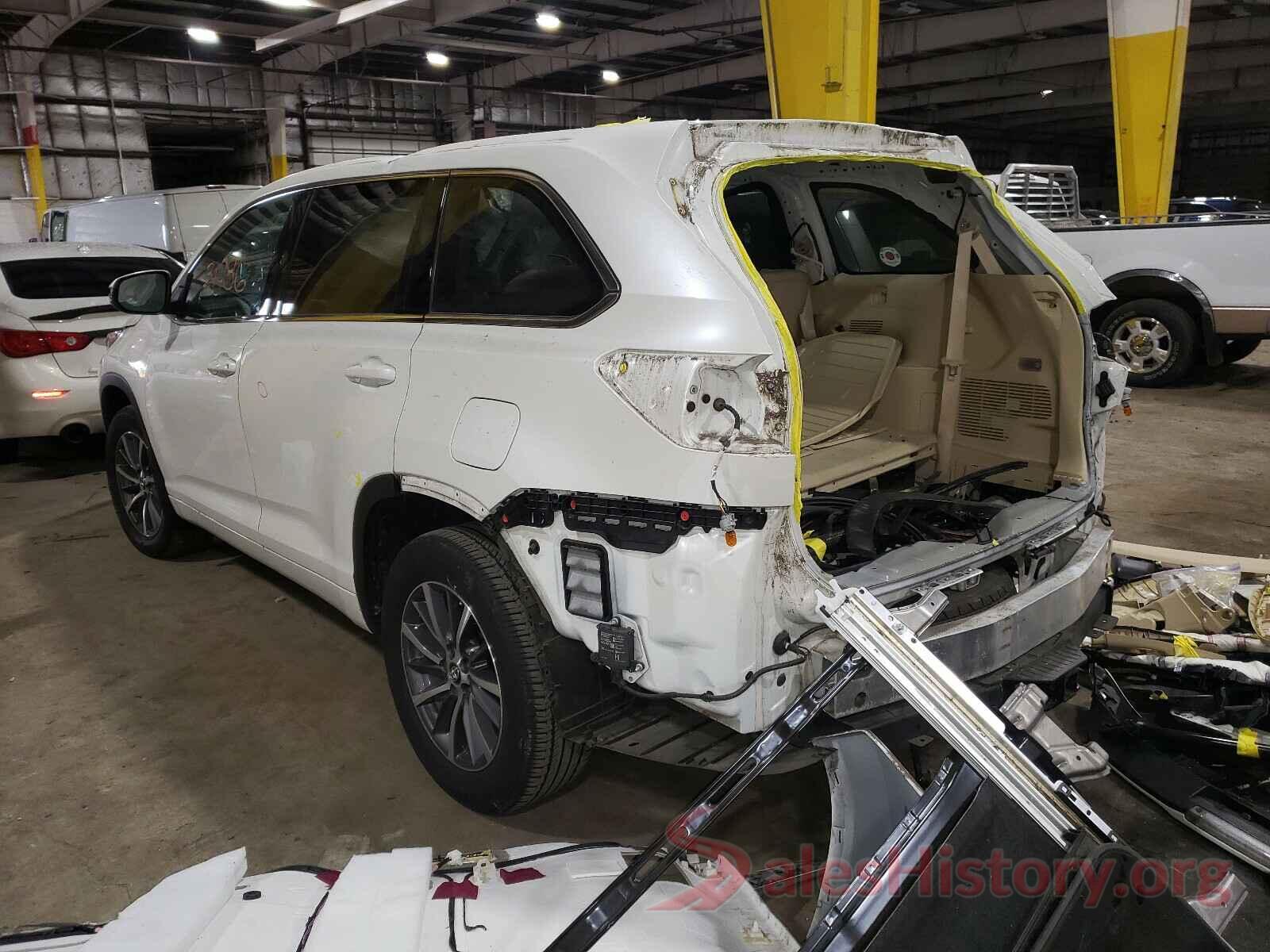 5TDJZRFH1HS387369 2017 TOYOTA HIGHLANDER