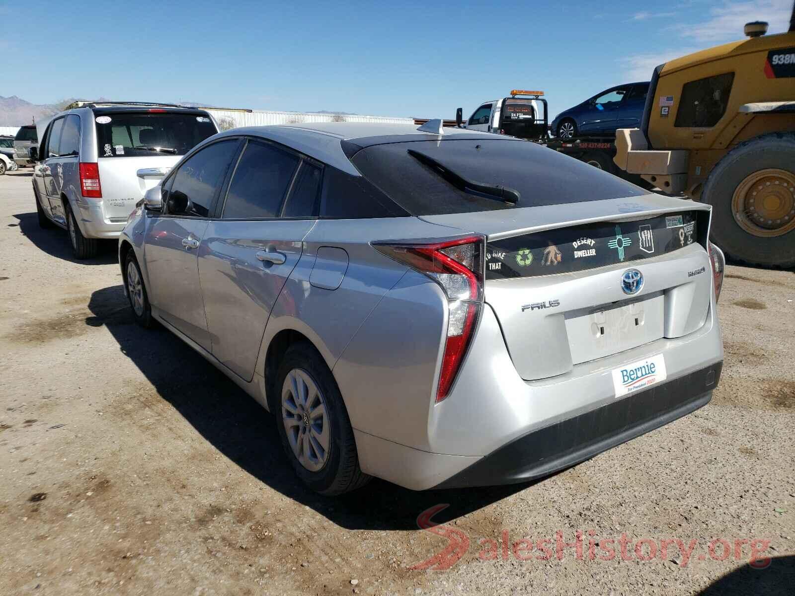 JTDKBRFU9G3009287 2016 TOYOTA PRIUS